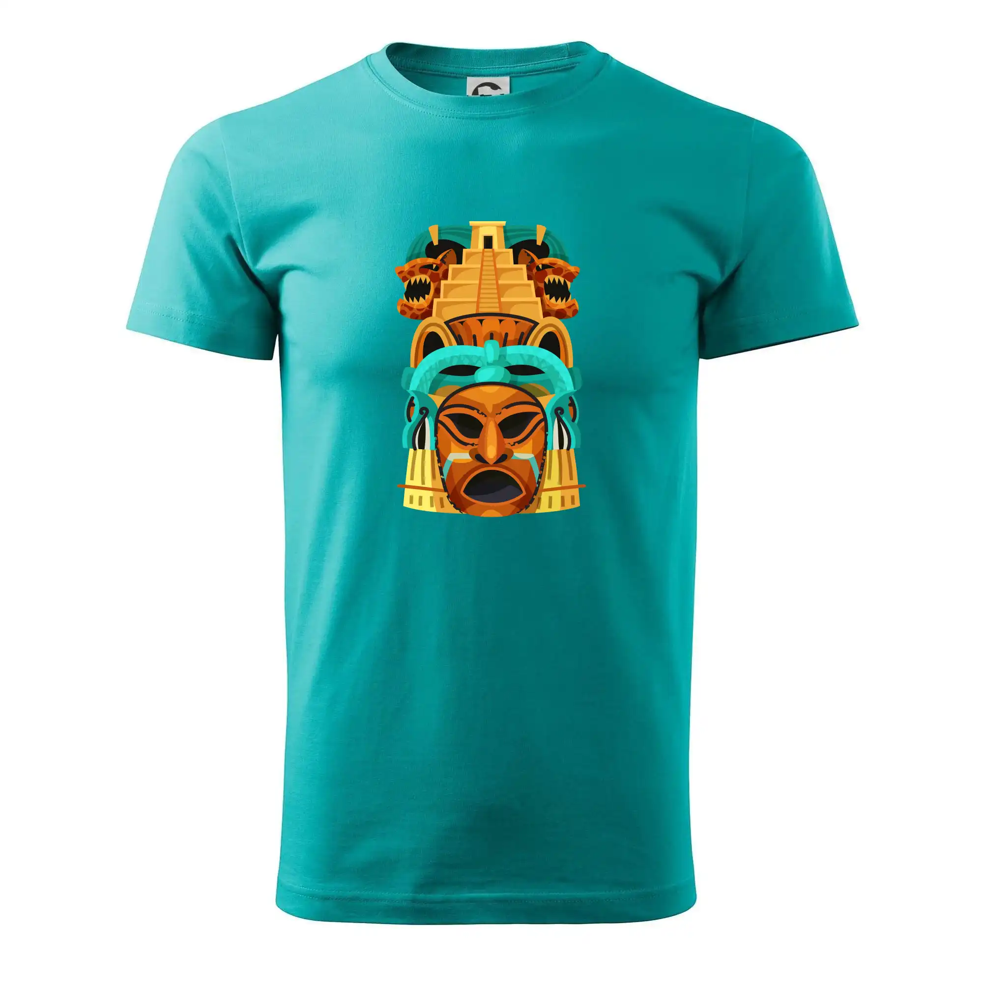 Mayové maska s pyramidou