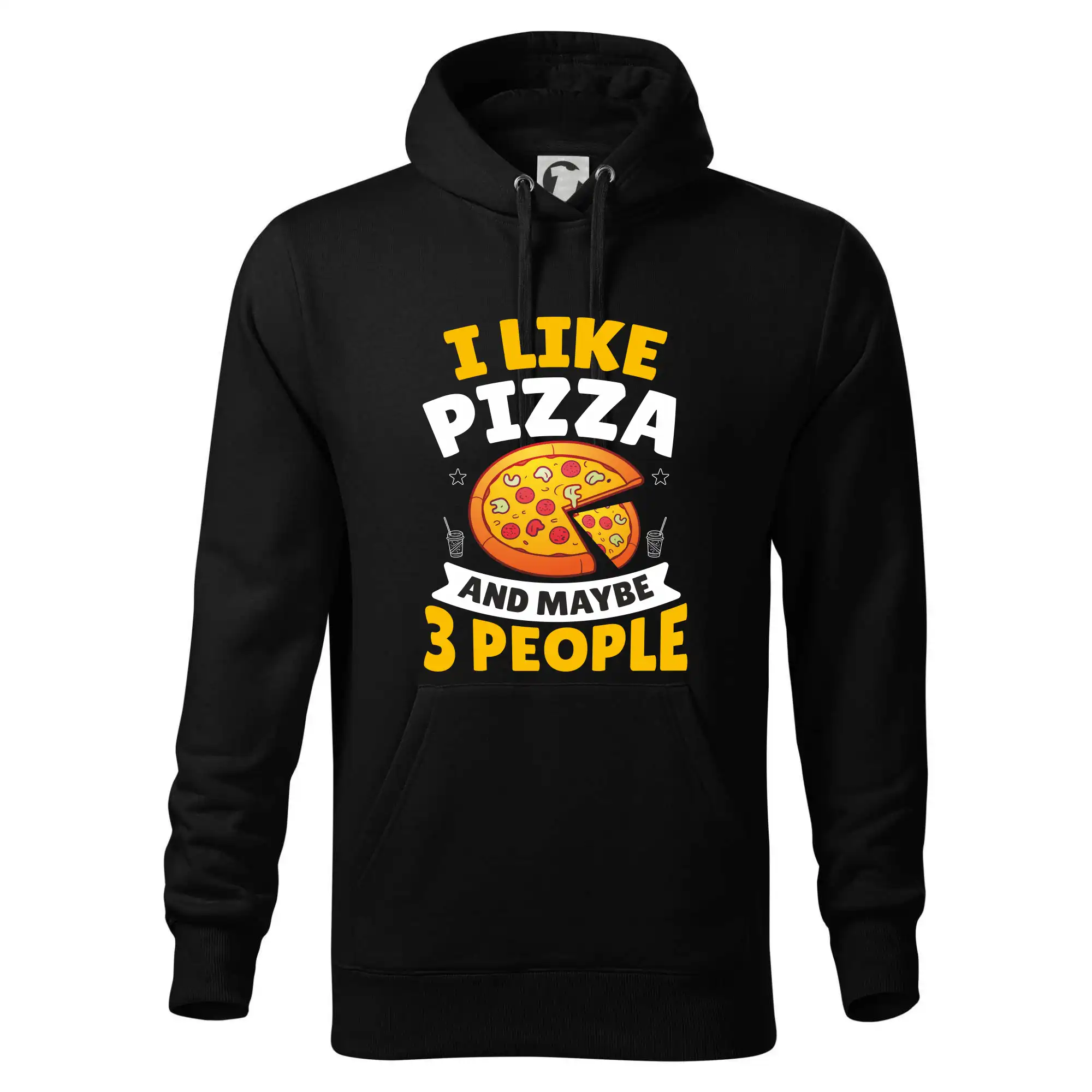 I like pizza and maybe 3 people