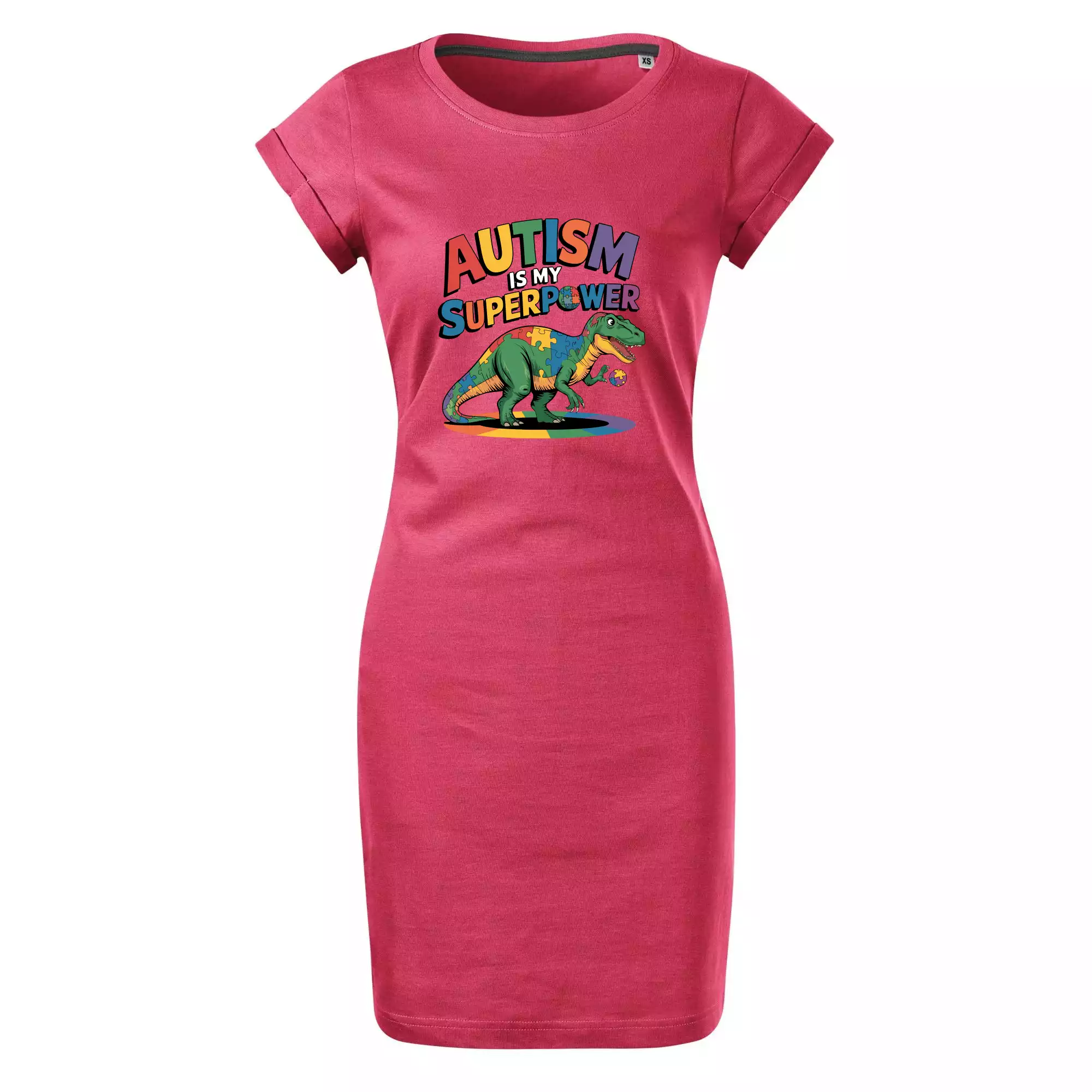 Stojící Rex Autism is my superpower