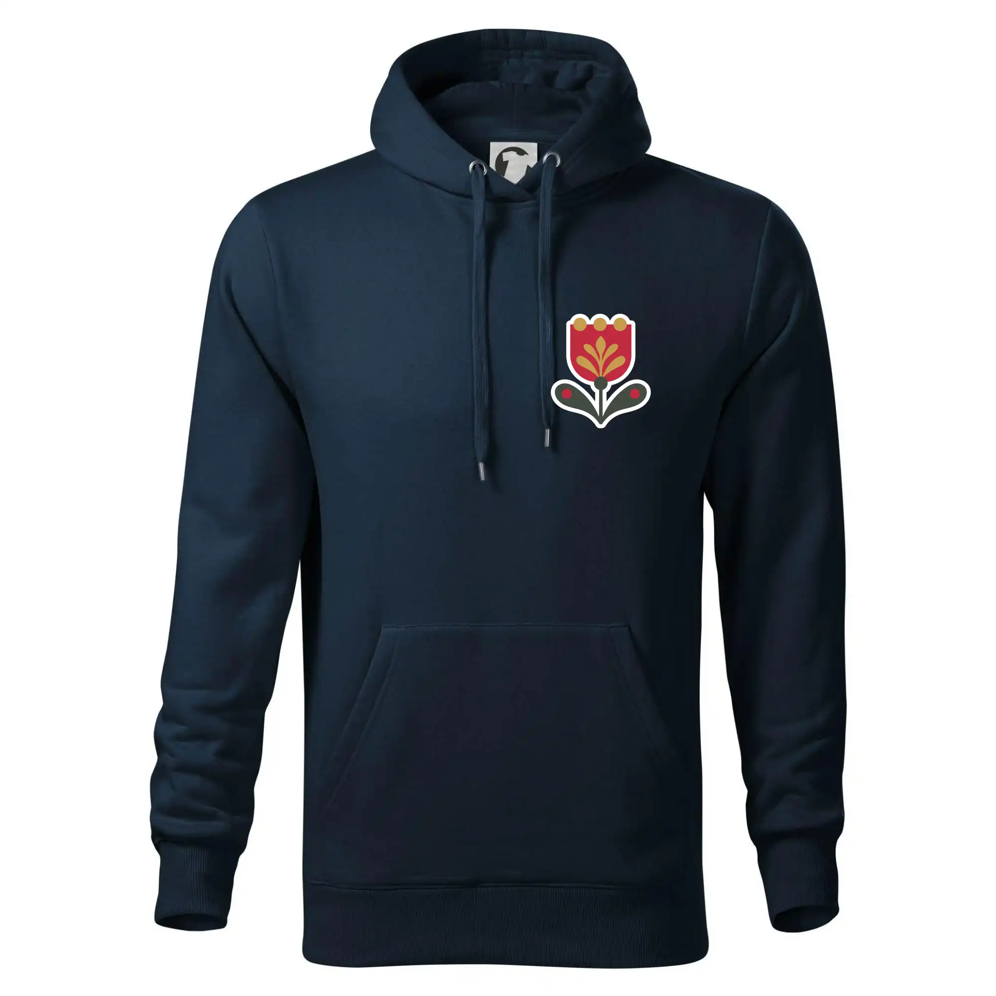 Folklor na prsu tulipán