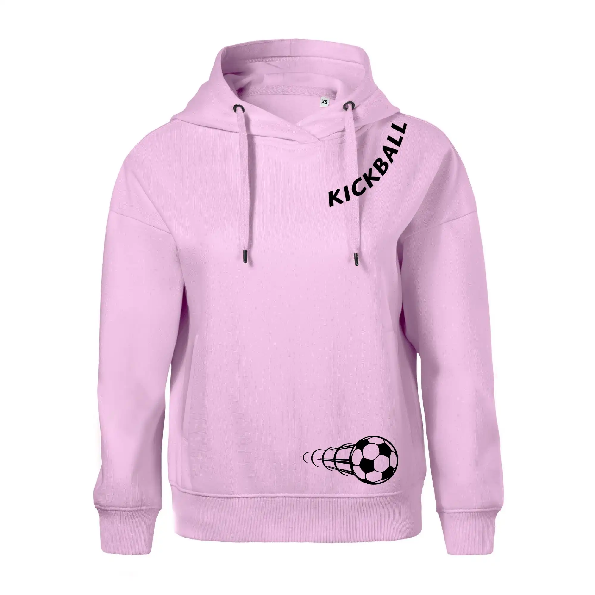Kickball nápis šikmo