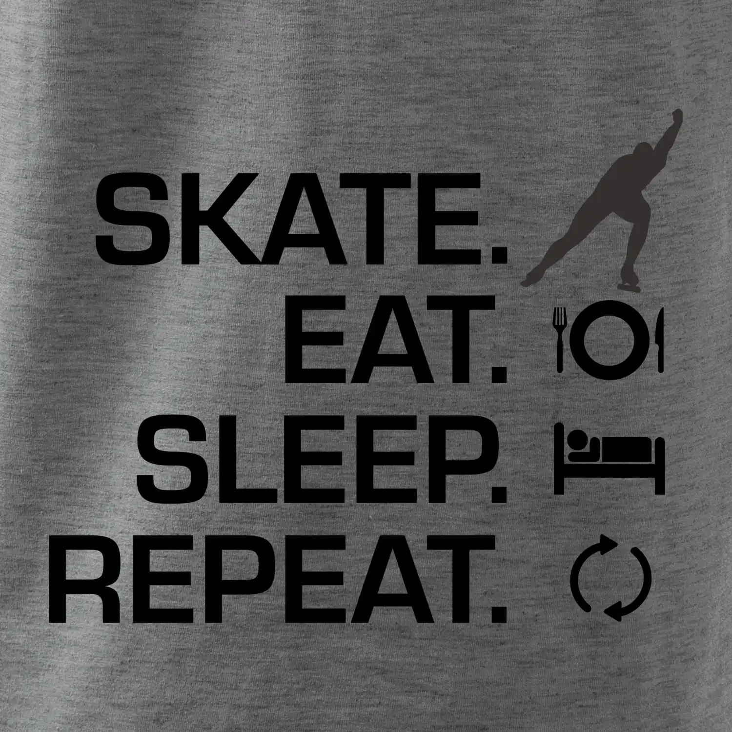 Eat sleep skate - lední bruslení