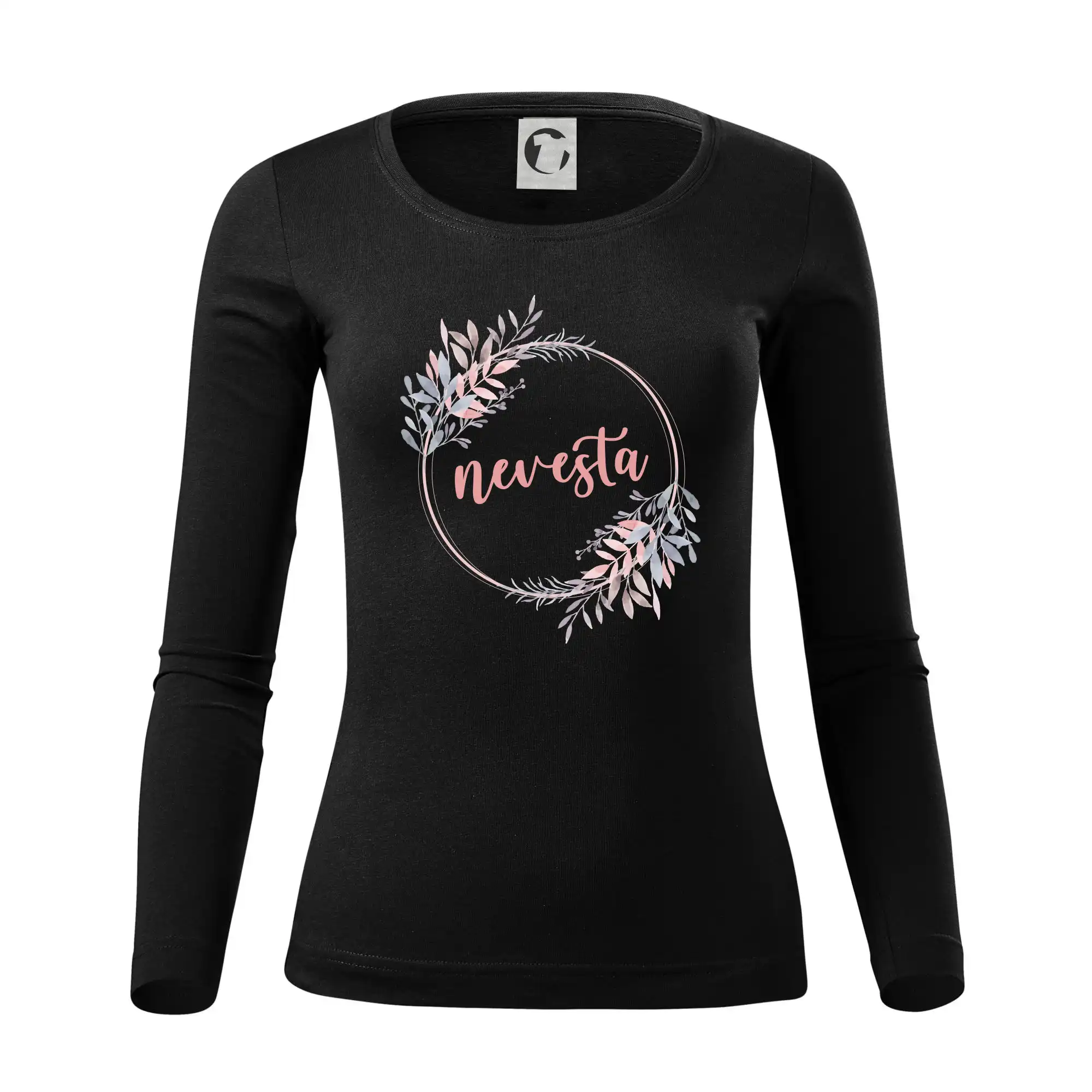 Nevesta kvetinový kruh ružový SK