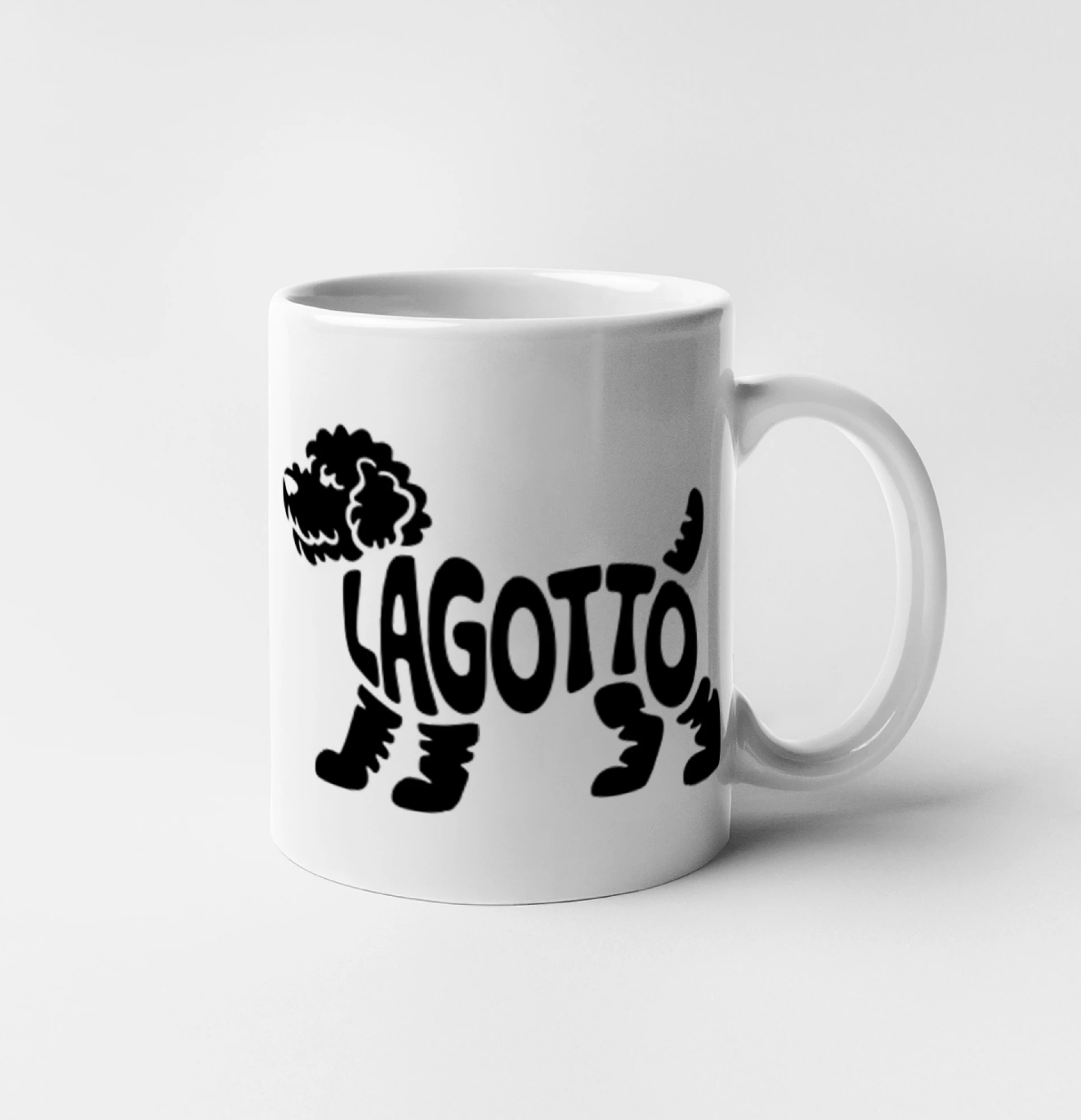 Lagotto nápis v těle