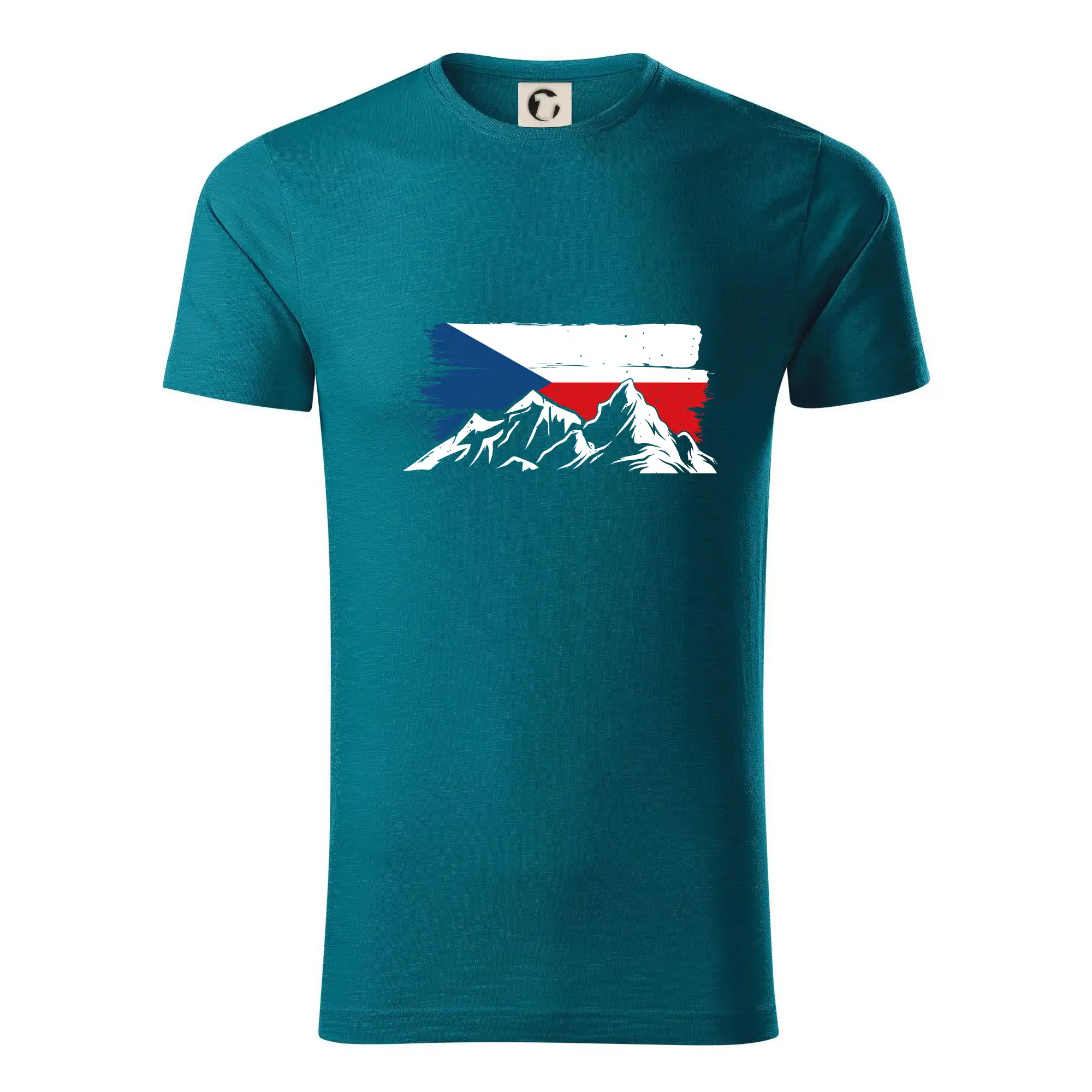 Trička pre cestovateľov - České hory - Tričko z organickej bavlny