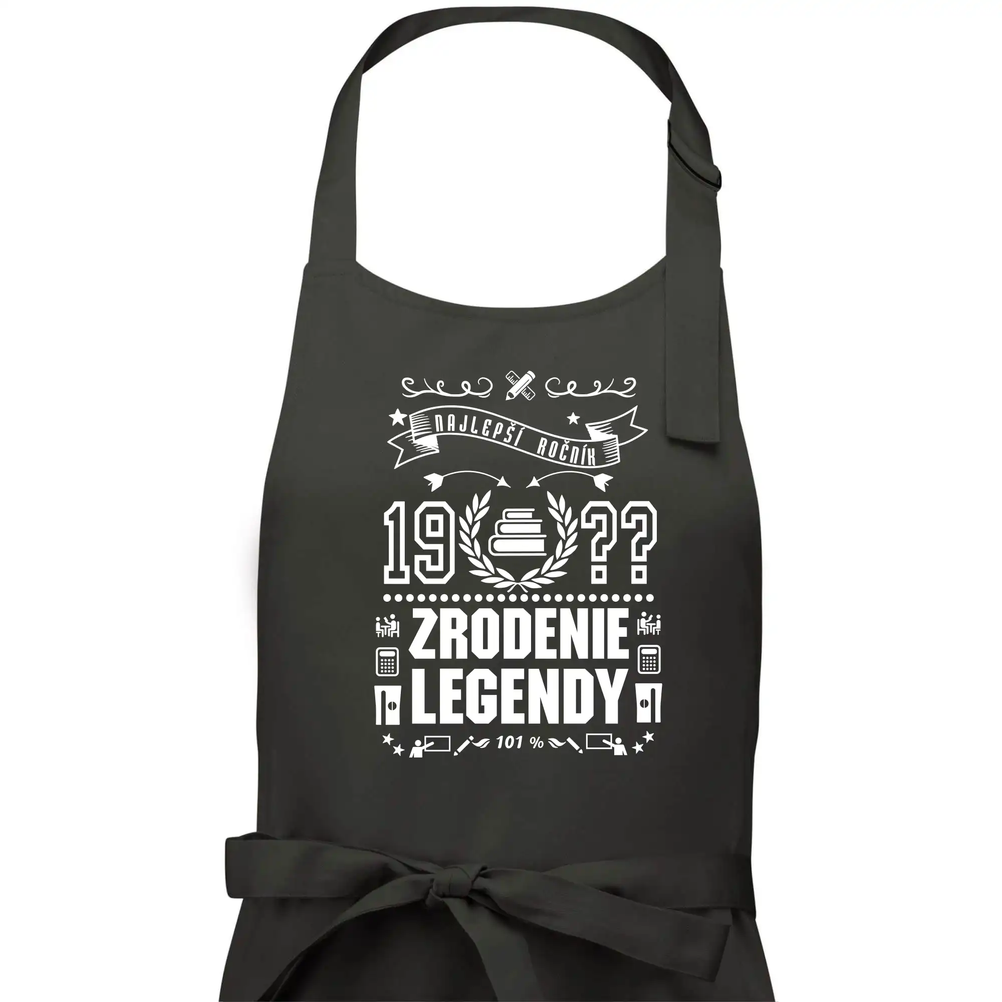 Trička Zrodenie legendy - Zrodenie legendy - pre učiteľov - Pánska zástera na varenie