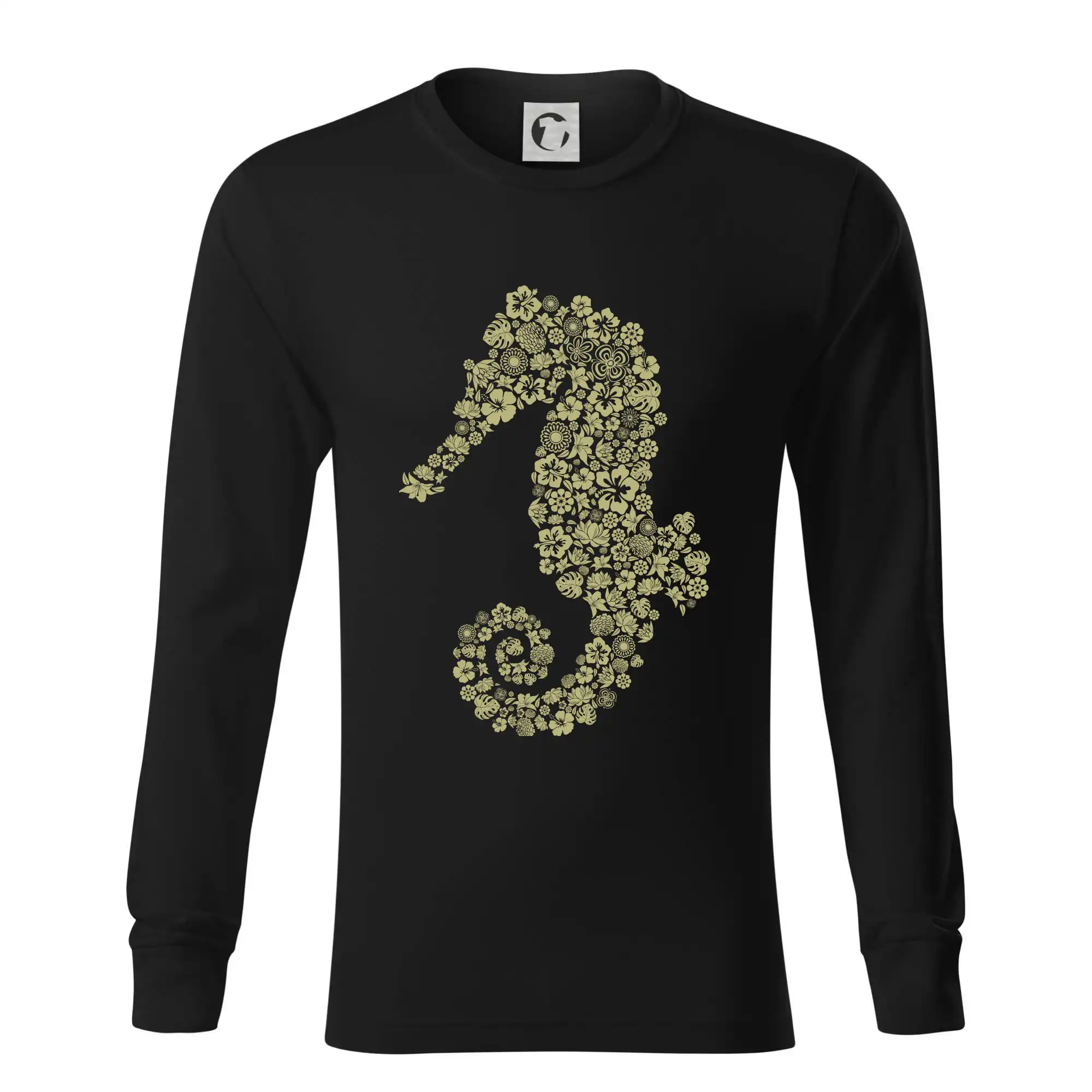 Vodácke tričká - Sea Horse icons - Tričko s dlhým rukávom LS R05