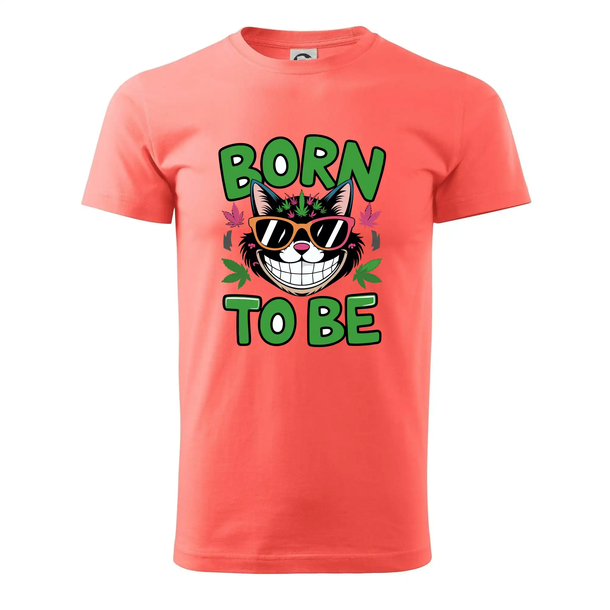 Tričká pre pohodový ľudí - Marihuana - born to be - Pánske tričko nižšej gramáže