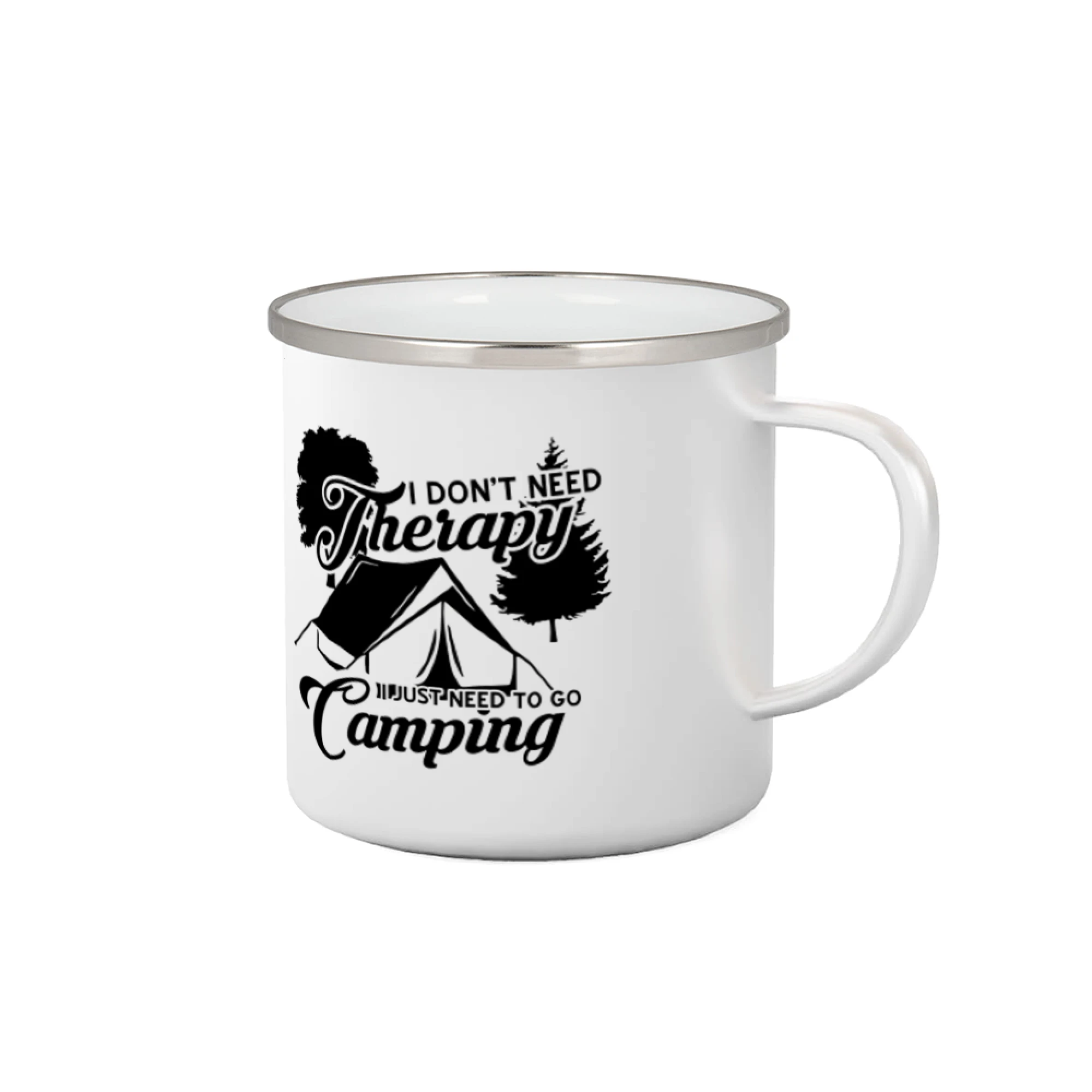 Trička na kempovanie - I don't need therapy camping - Plecháčik