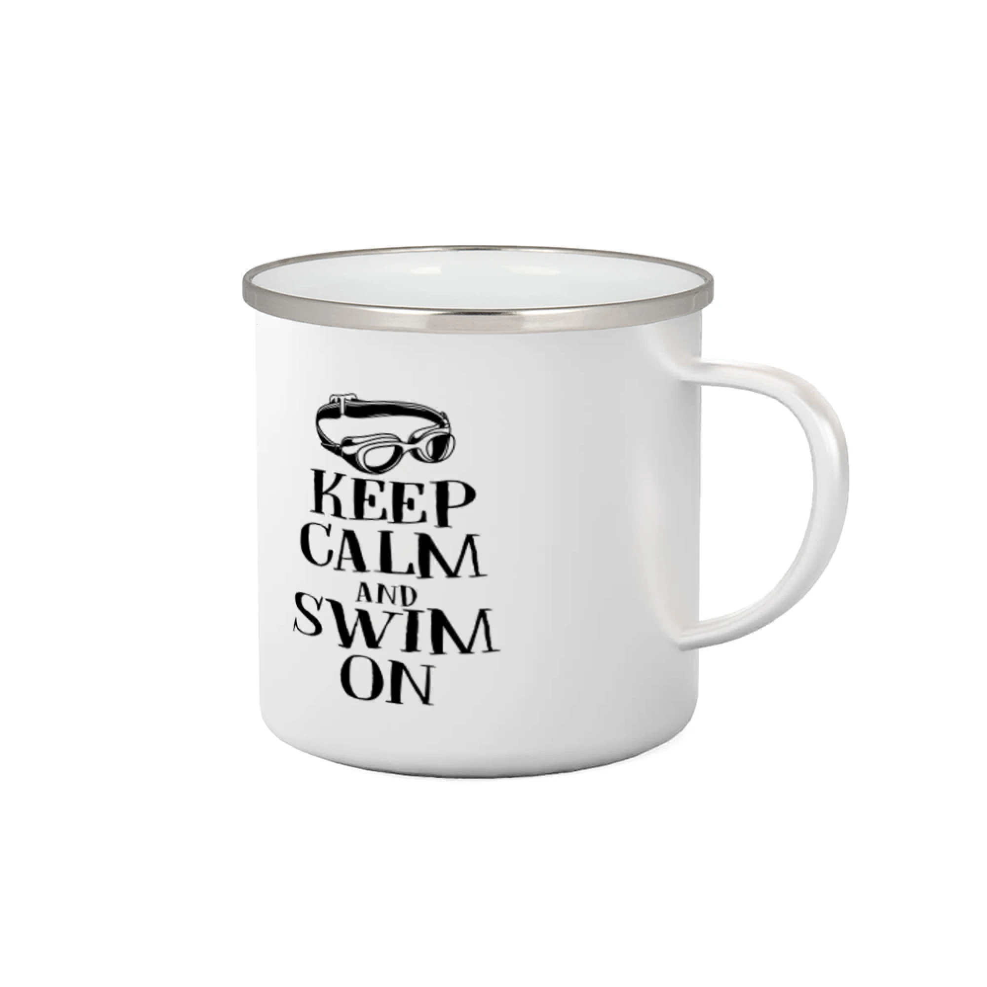 Ostatné športy - Keep calm and swim on - Plecháčik