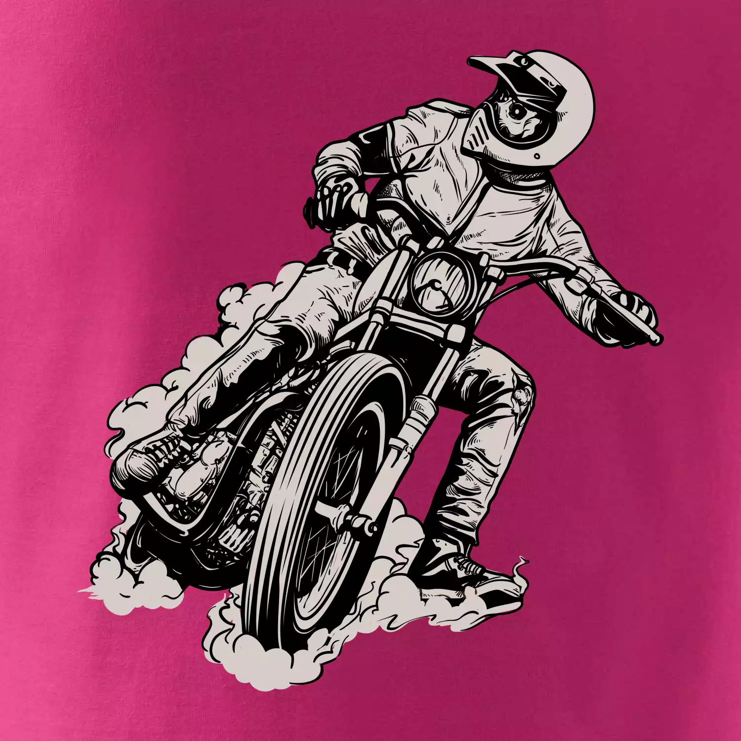 Motorkář bokem