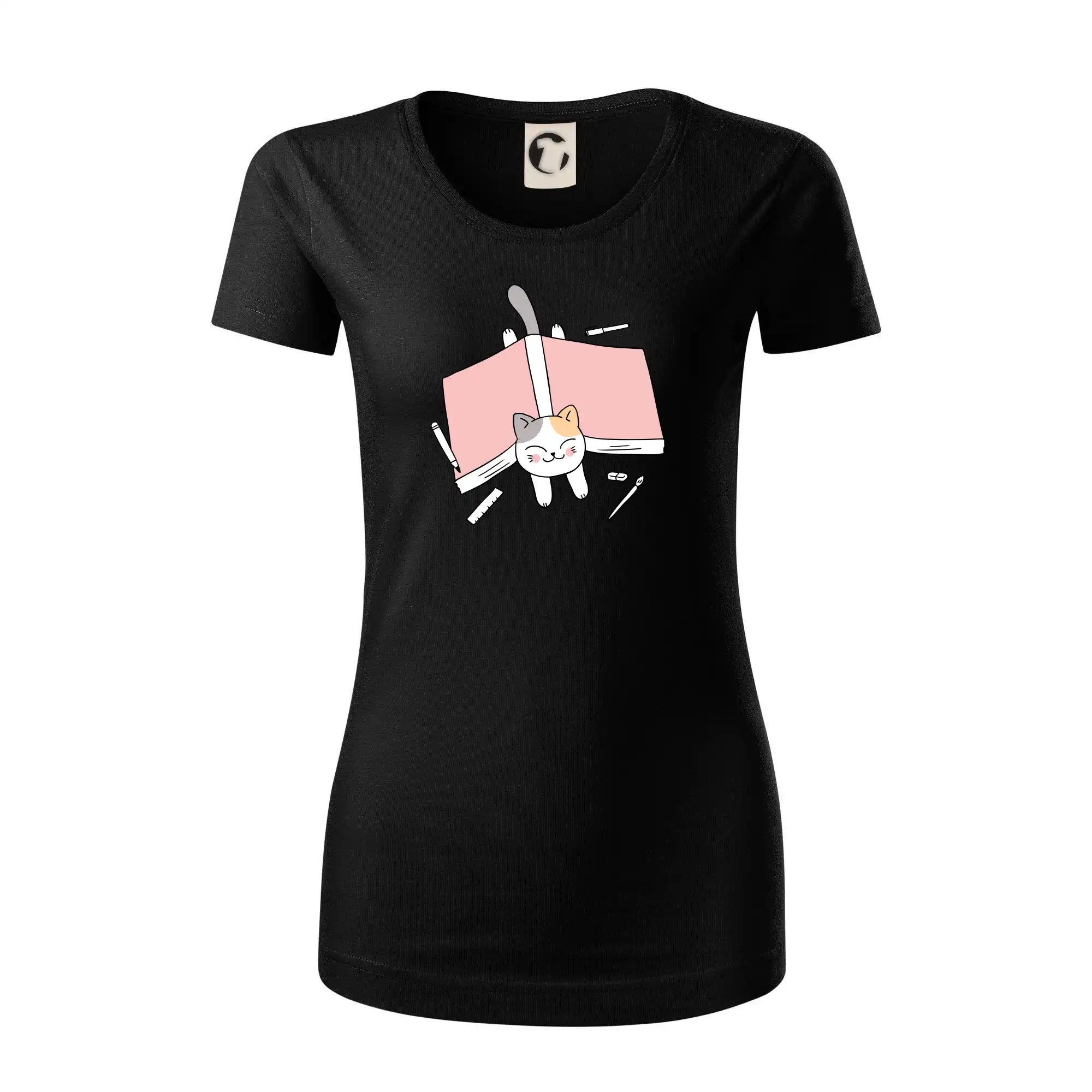 Učení na státnice kočka