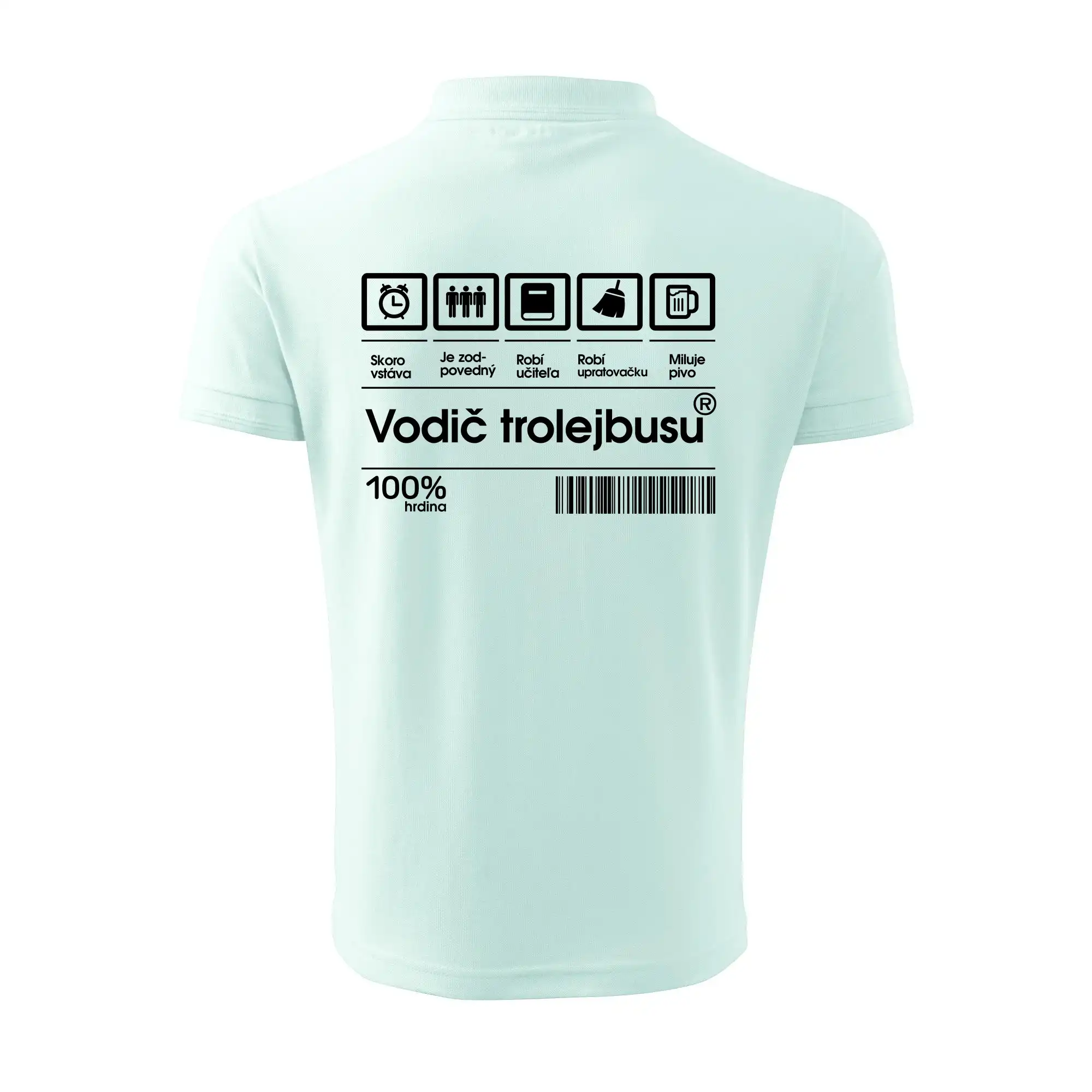 Čiarový kód - Vodič trolejbusu