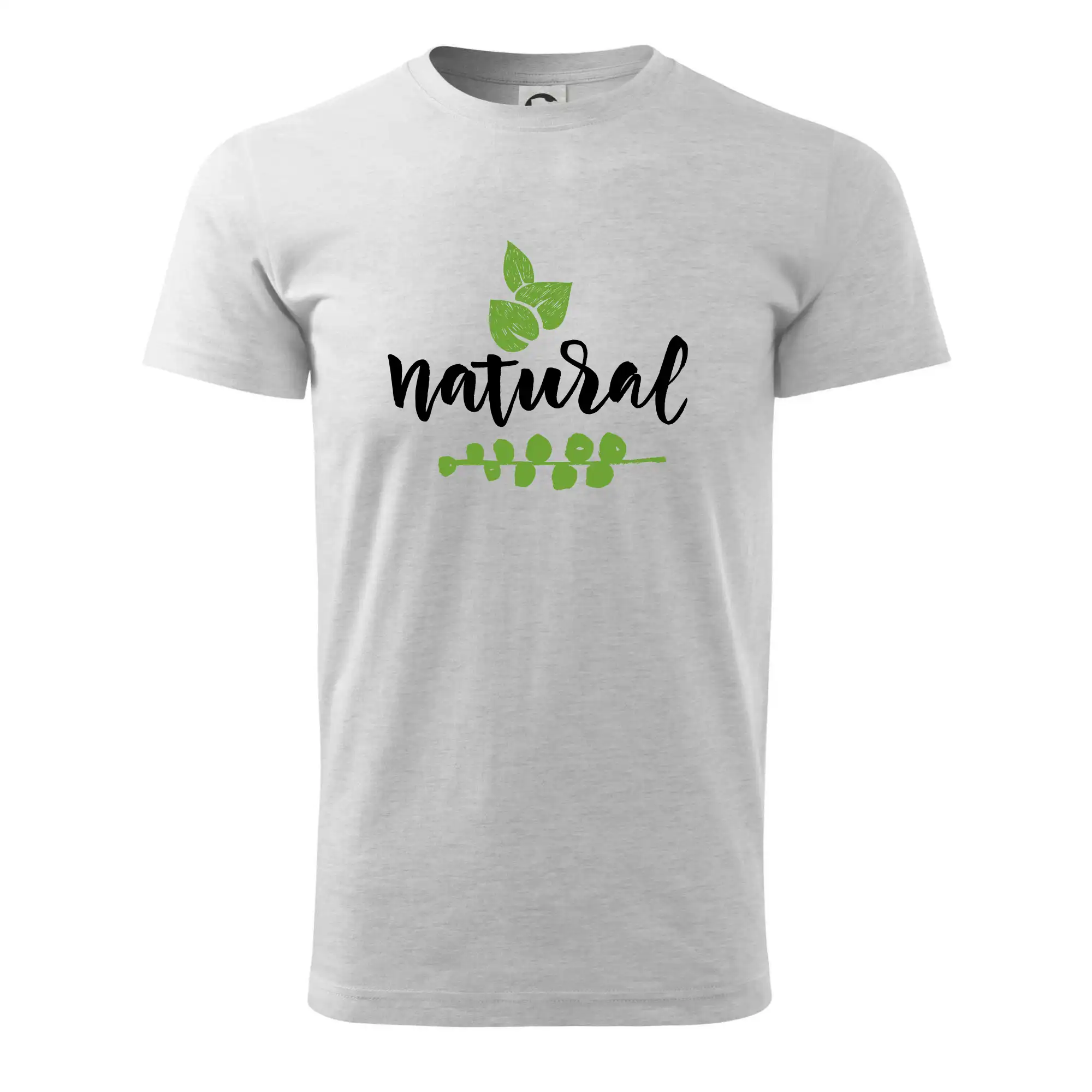 Natural - nápis v listech