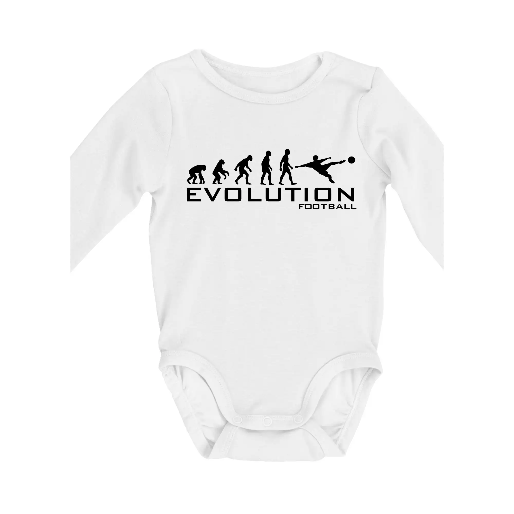 Tričká pre futbalistov - Evolution Football - Body dojčenské s dlhým rukávom