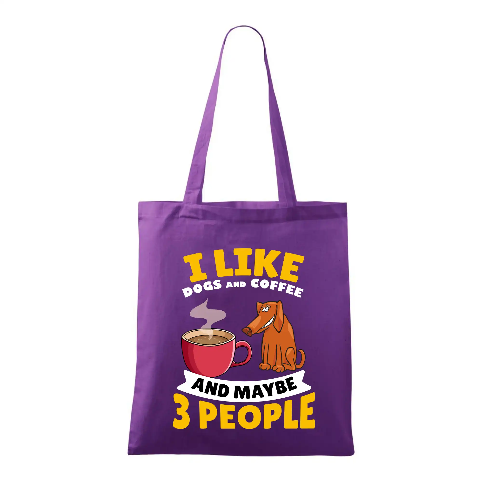 I like dogs and coffee and maybe 3 people