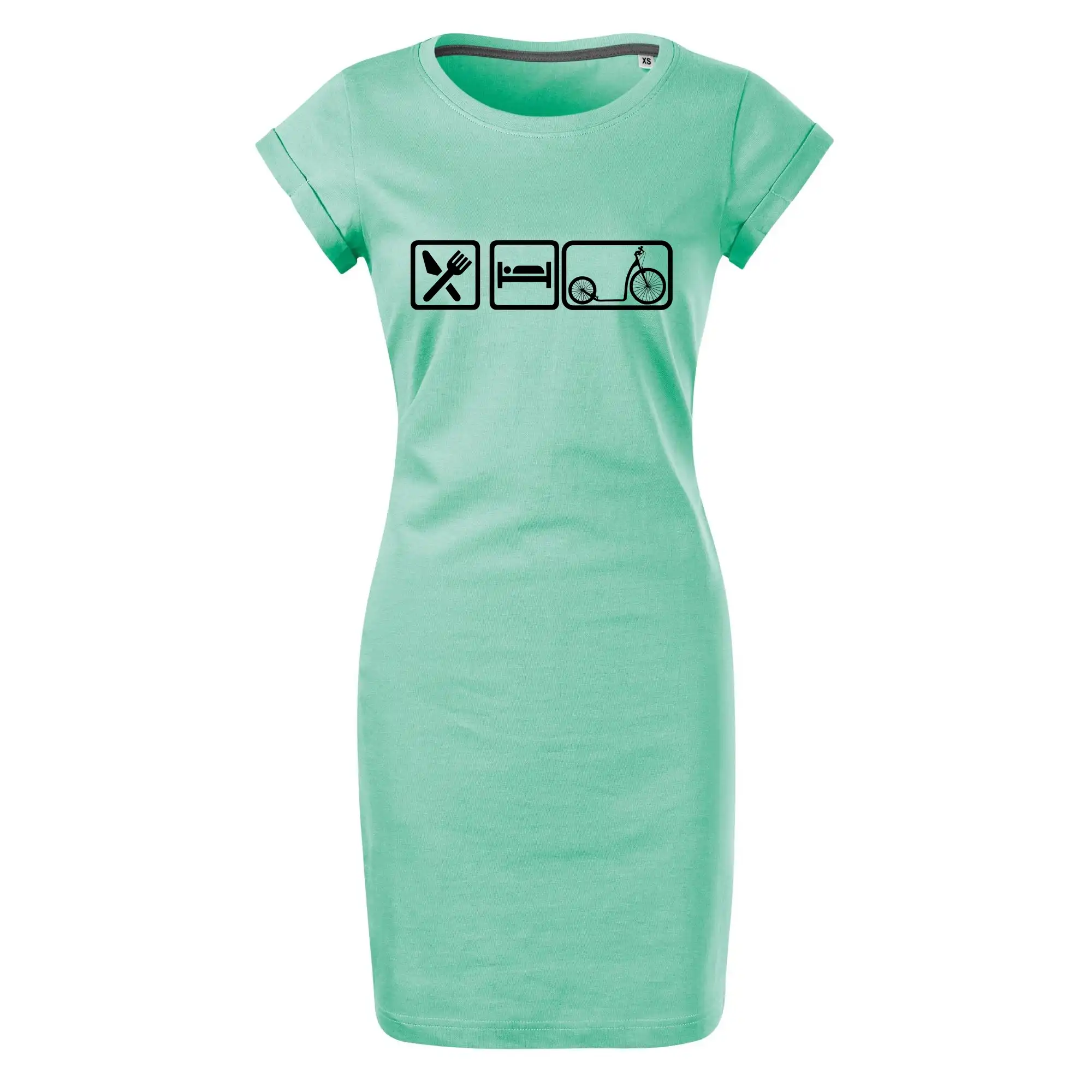 Eat sleep koloběžka velké a malé kolo