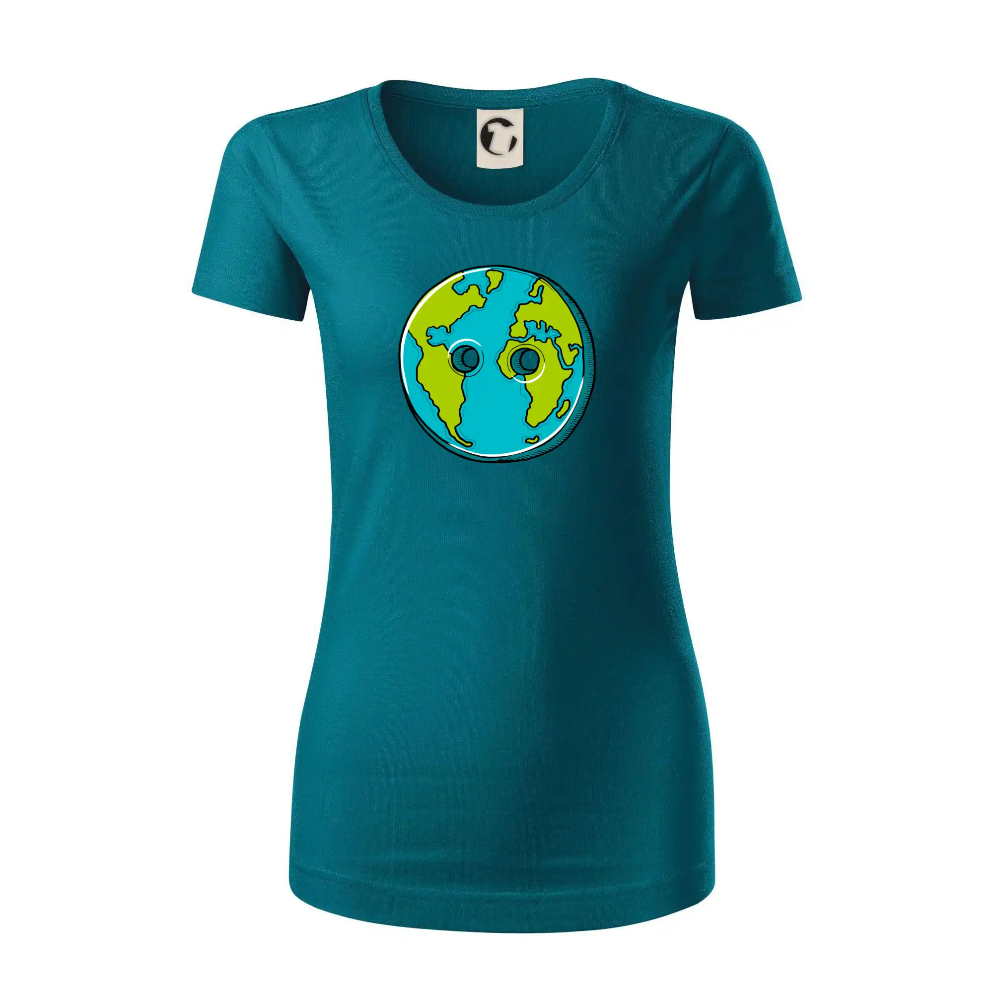 Planeta země knoflík (Pecka design)