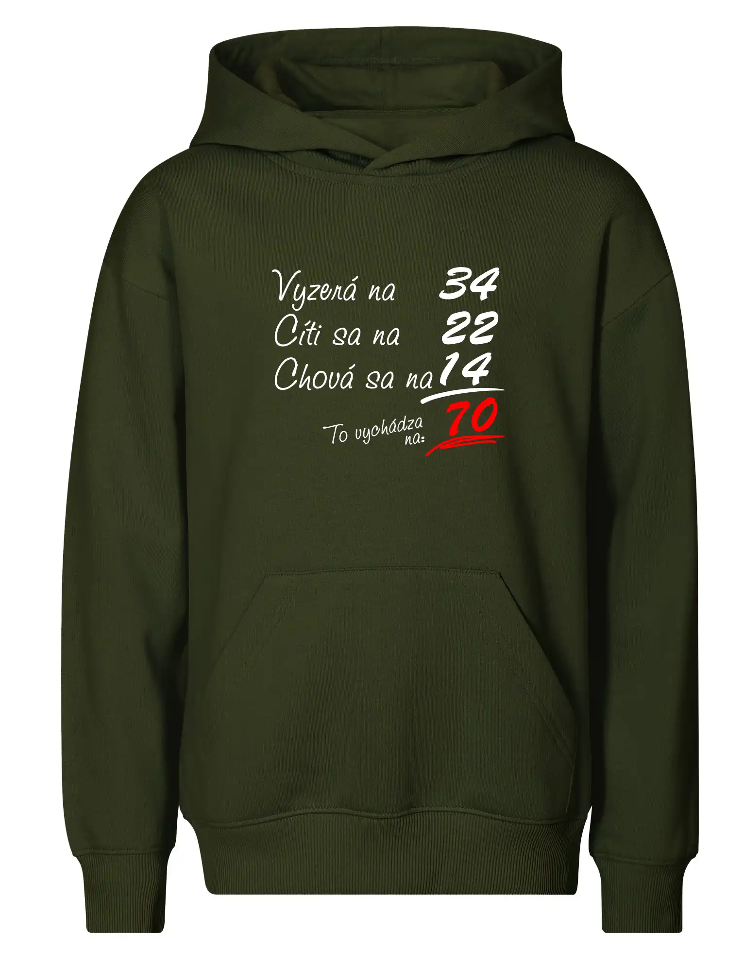 Vyzerá, cíti sa, chová sa - 70 rokov