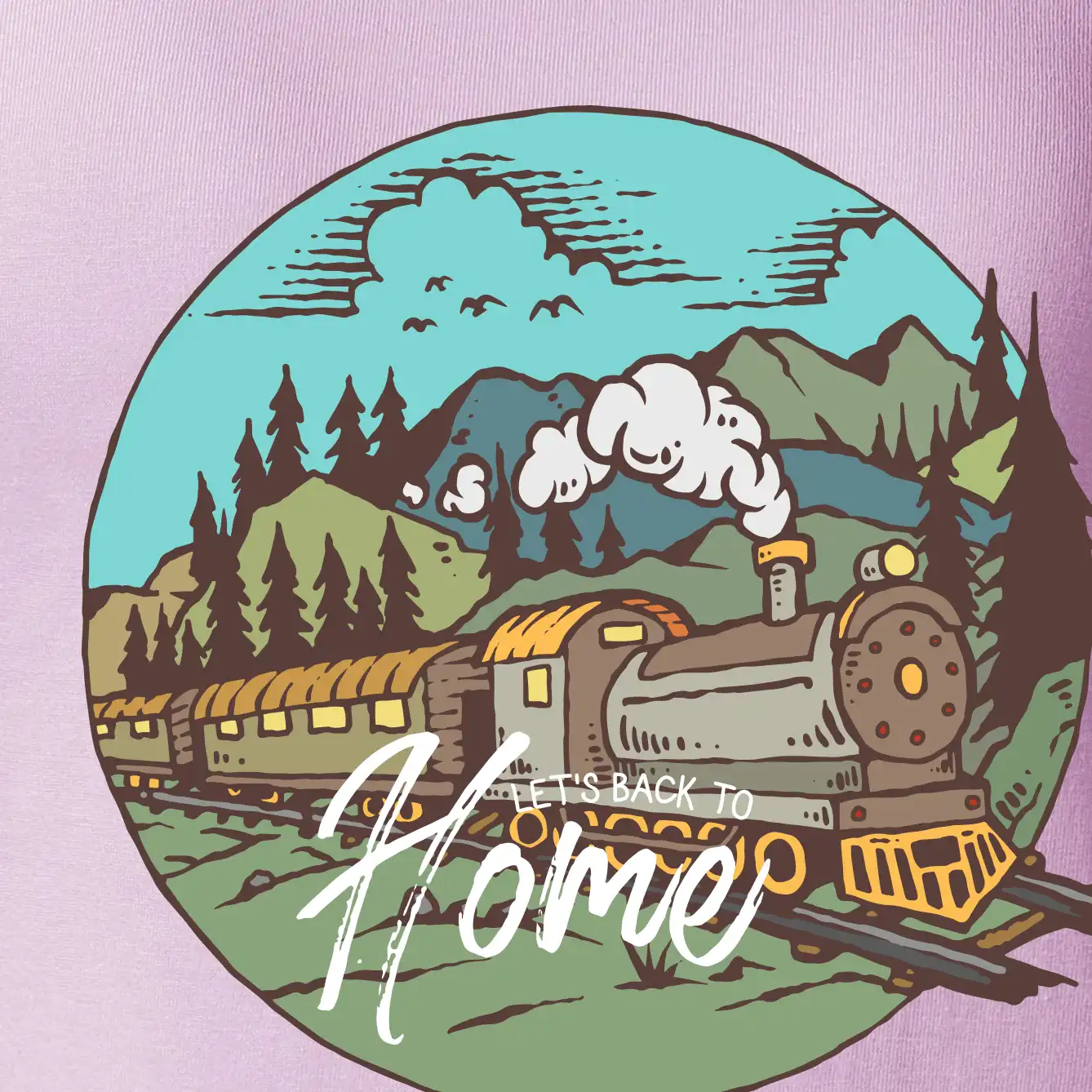 Train back to home Train back to home