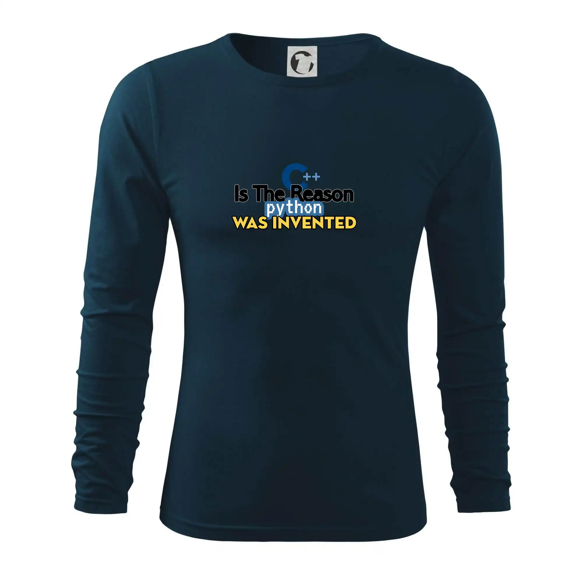 Tričká pre ajťákov - C++ Is The Reason Python Was Invented - Tričko s dlhým rukávom FIT-T long sleeve