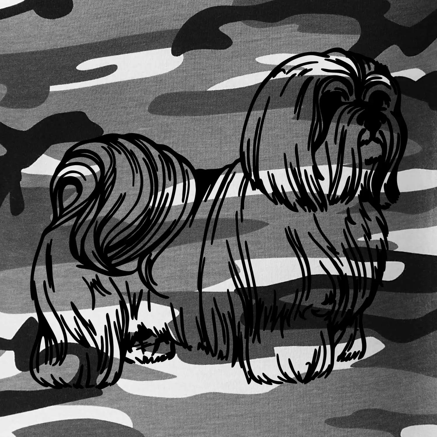 Shih-tzu - chlupatý