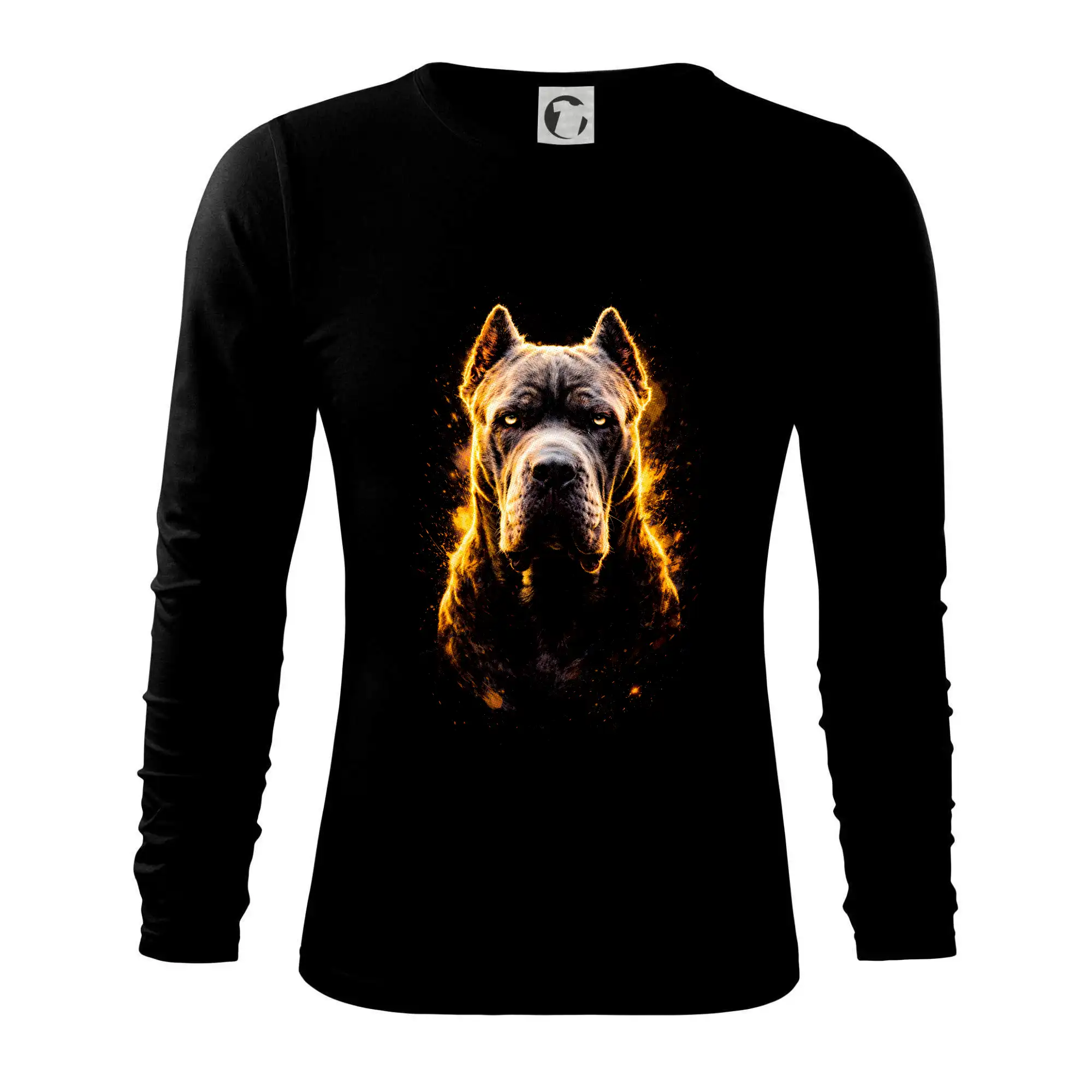 Ostatné psie plemená - Obrázok poltón Cane Corso - Tričko s dlhým rukávom FIT-T long sleeve