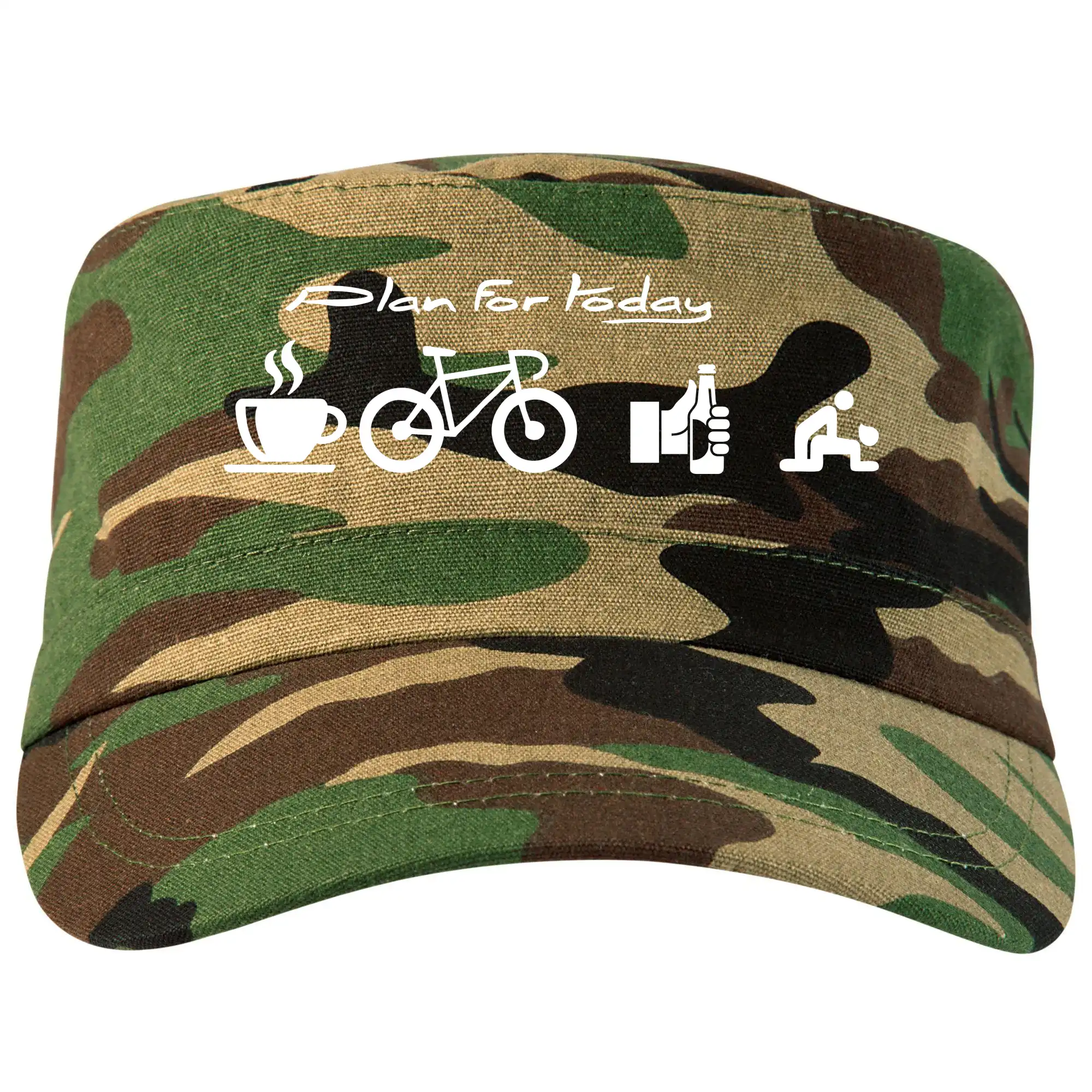 Tričká na párty - Plan for today - Šiltovka CAMO