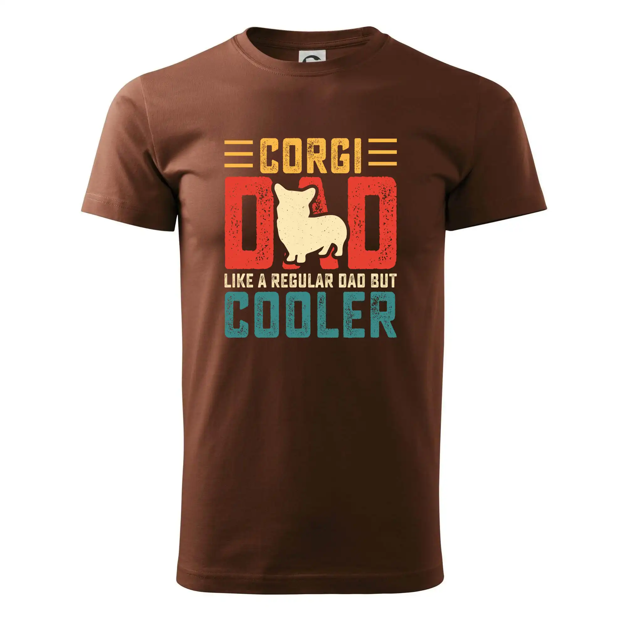 Ostatné psie plemená - Corgi dad like a regular dad but cooler - Klasické pánske tričko vyššej gramáže