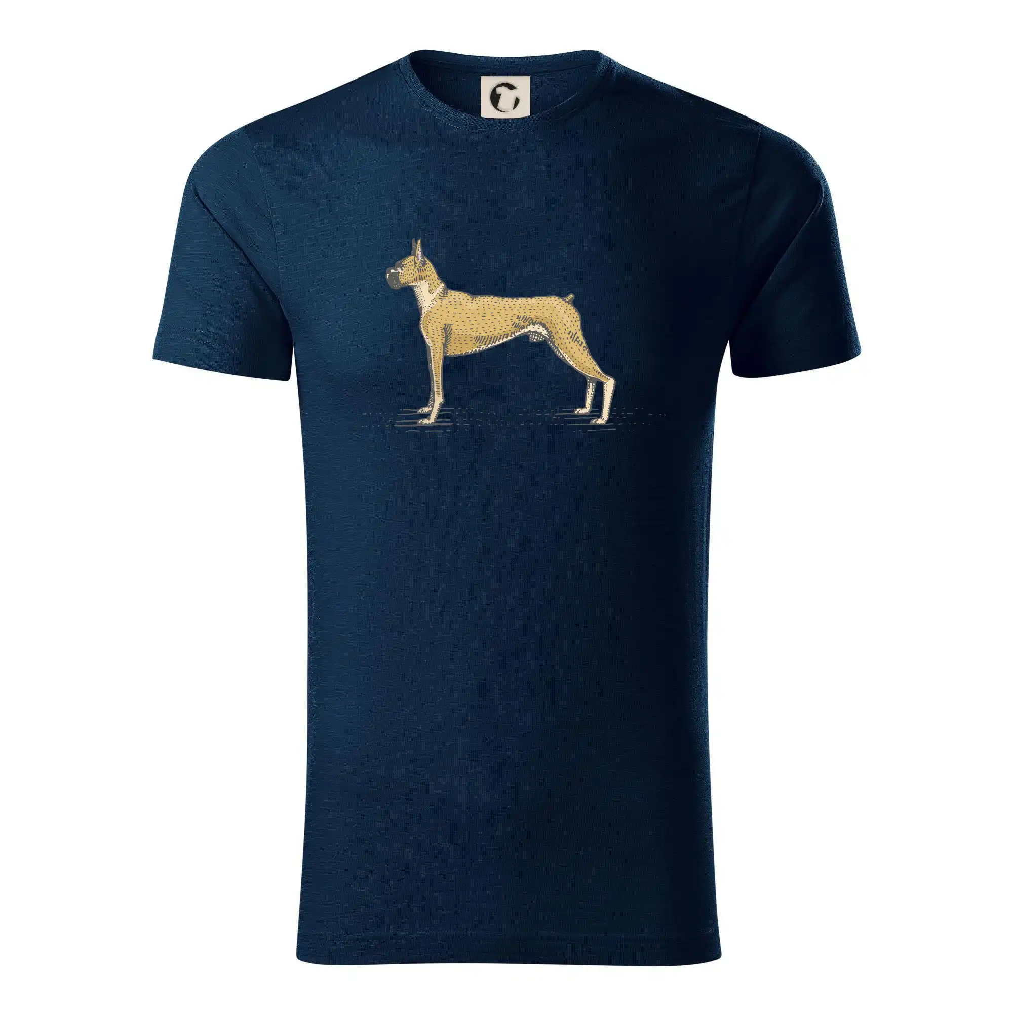 Ostatné psie plemená - Vintage Boxer - Tričko z organickej bavlny