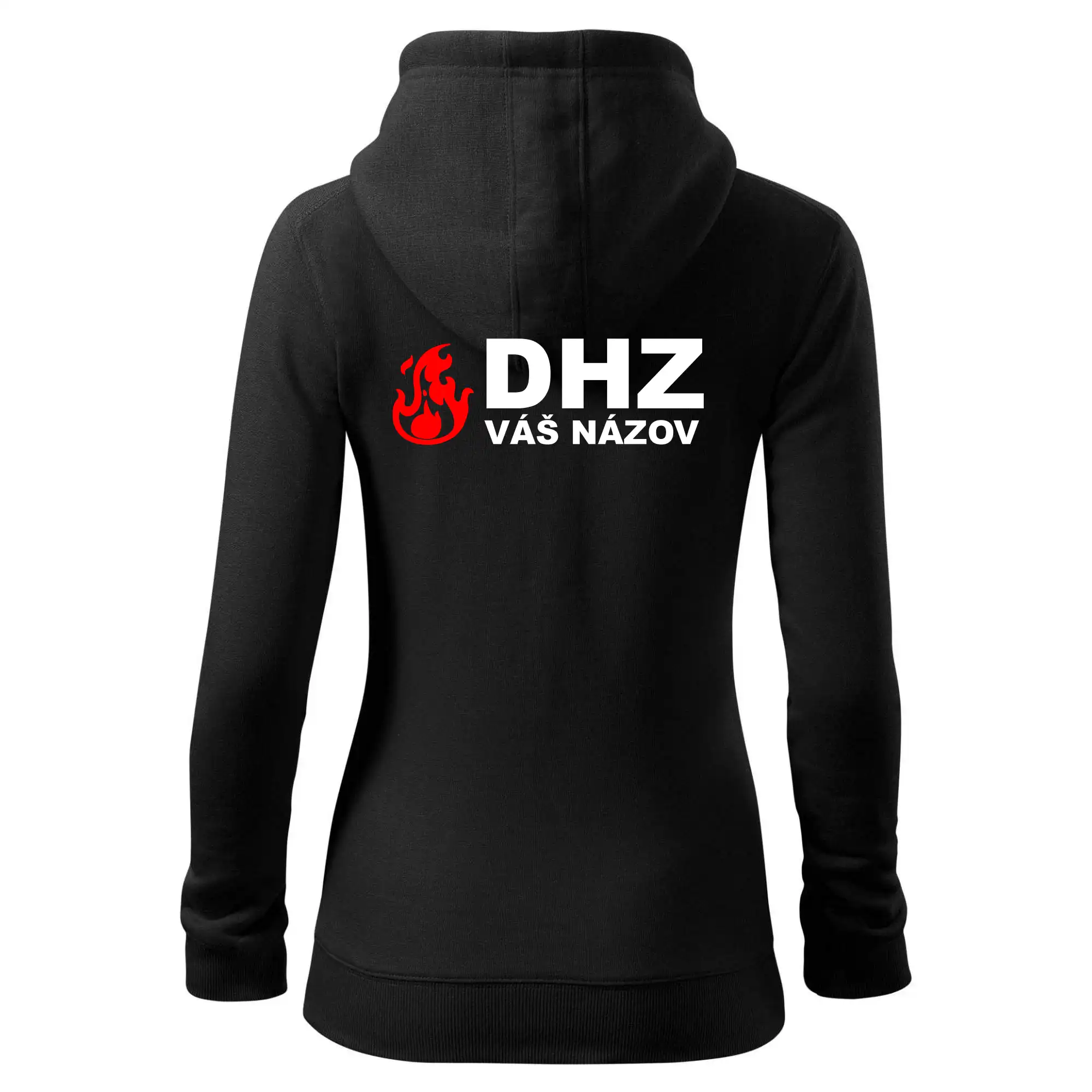 DHZ (oheň, firesport, názov sboru - vlastný nápis)