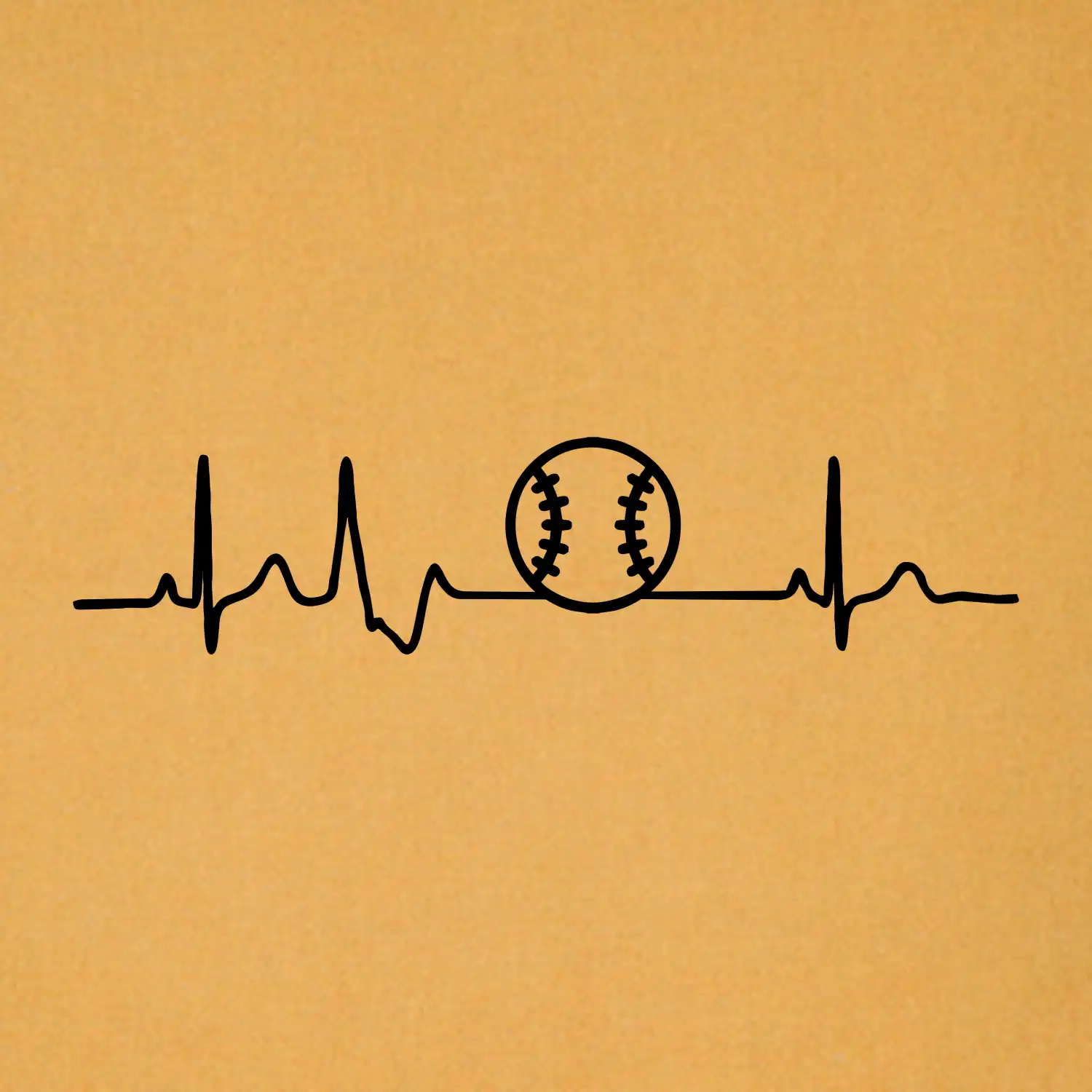 EKG baseball míček