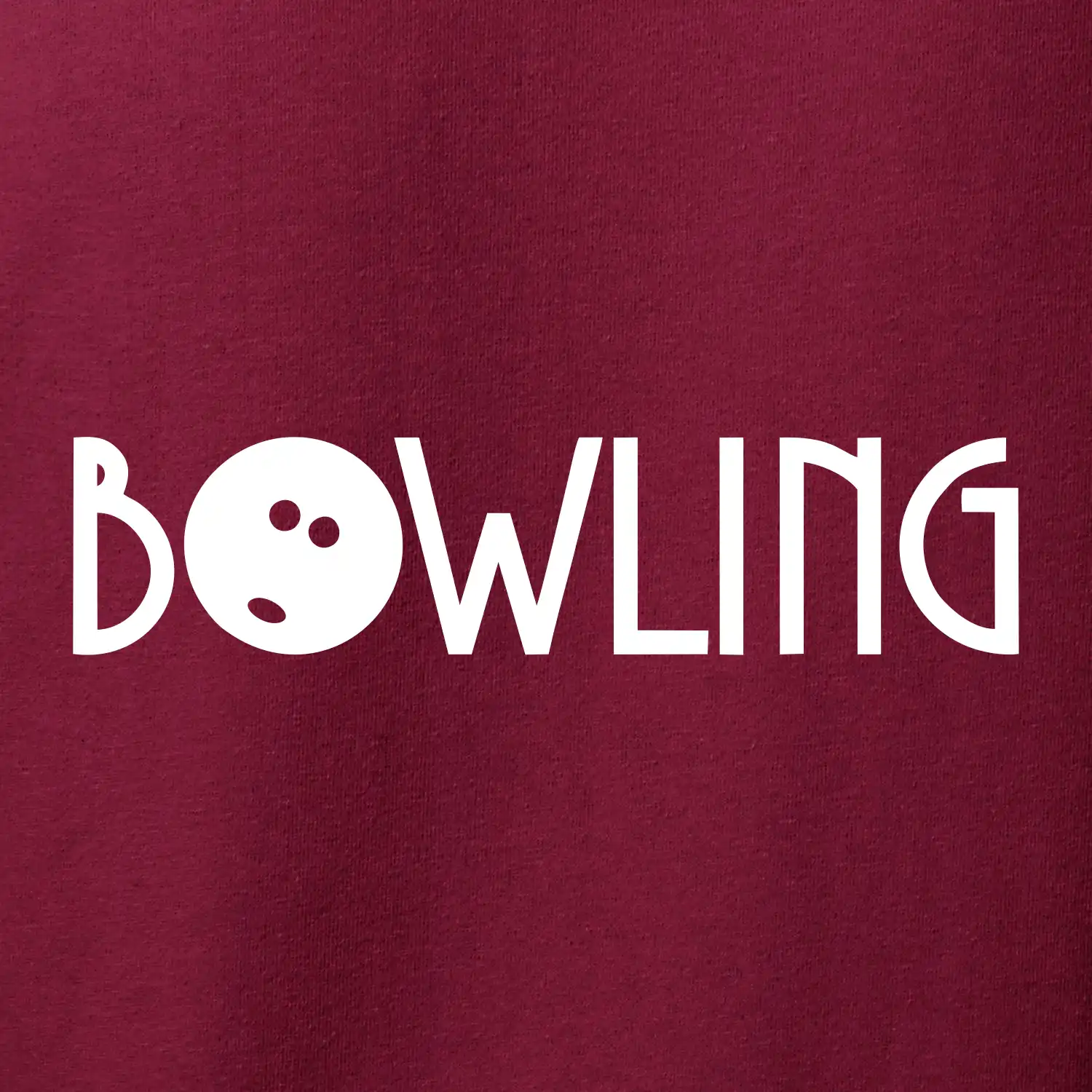 Bowling nápis
