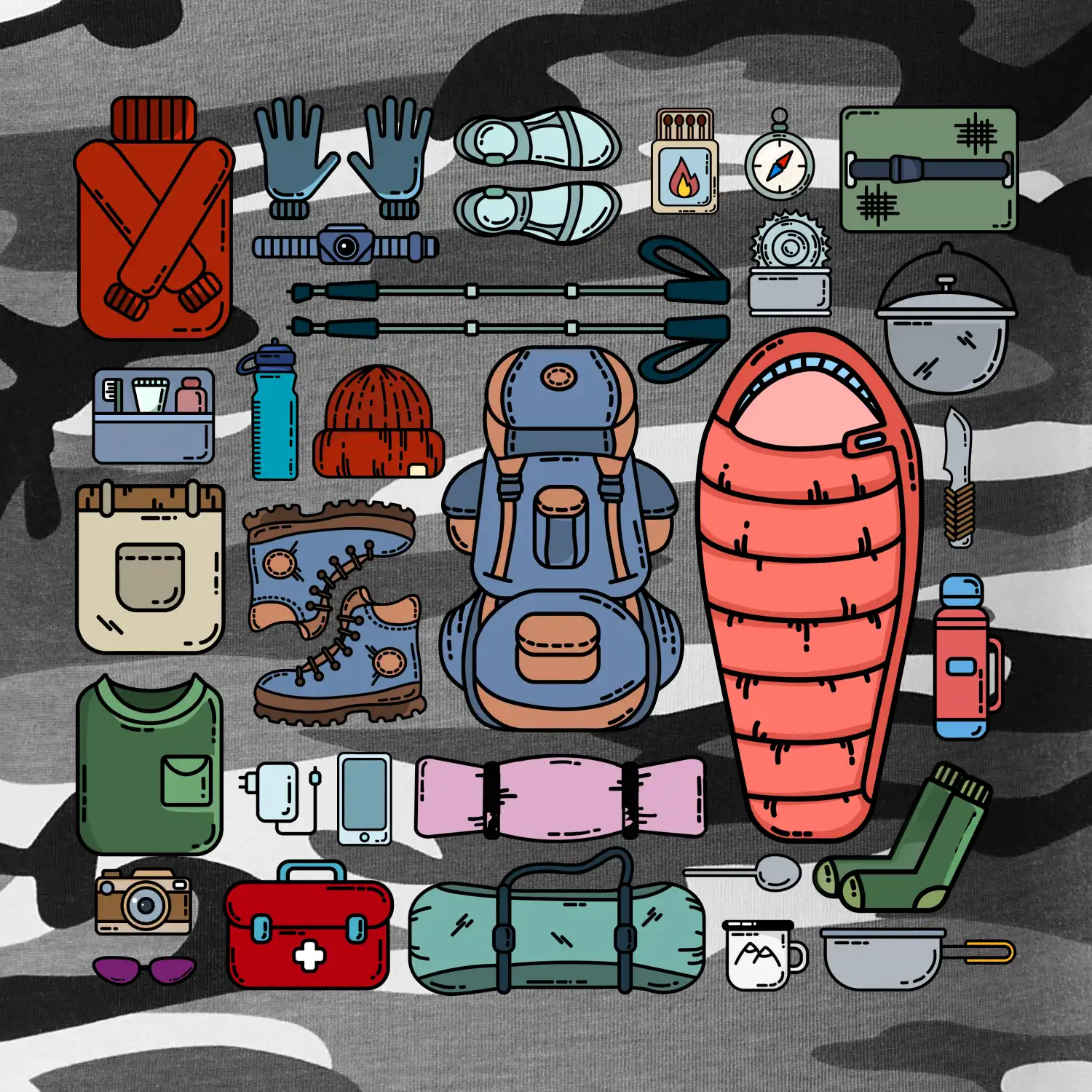 Co si sbalit na kempovani?