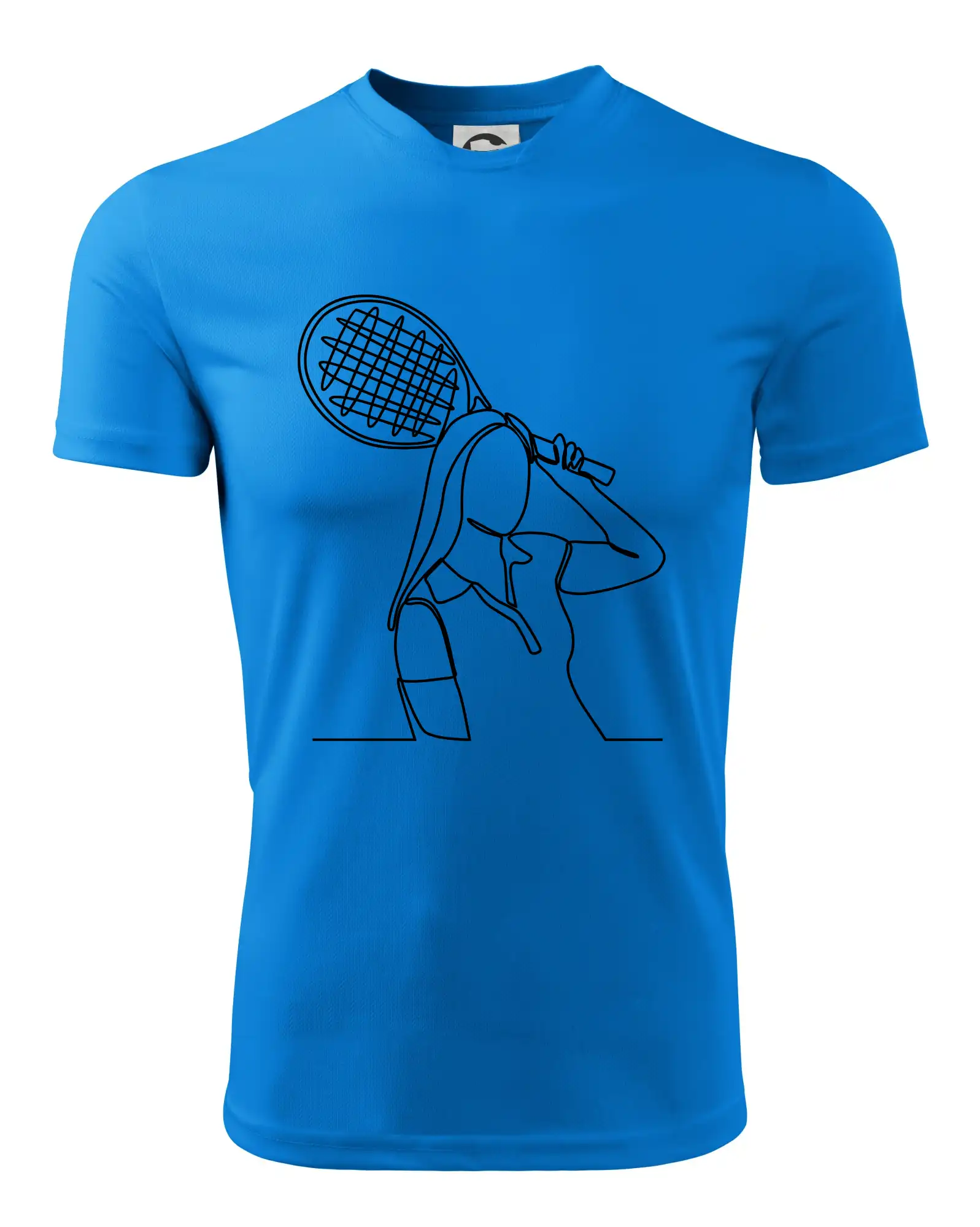 Tenistka  jednim tahem