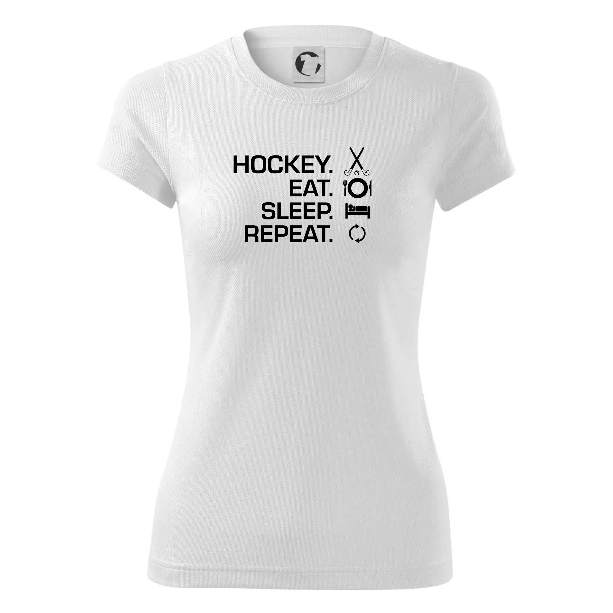 Pozemní hokej eat sleep repeat