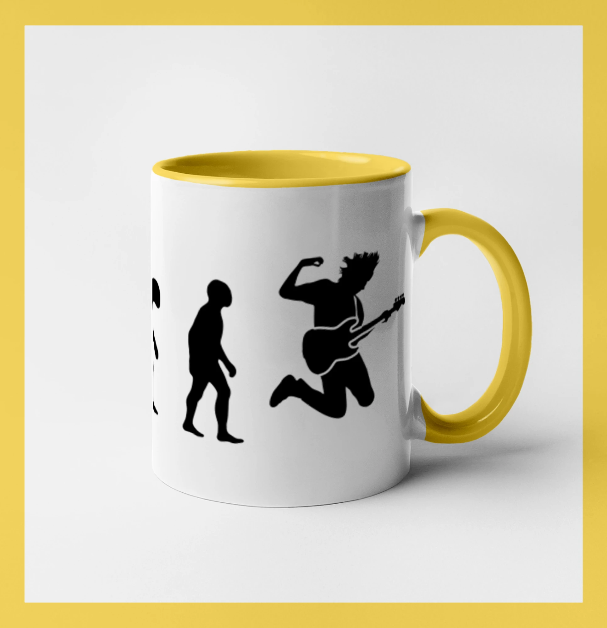 Evolúcia gitarista - výskok