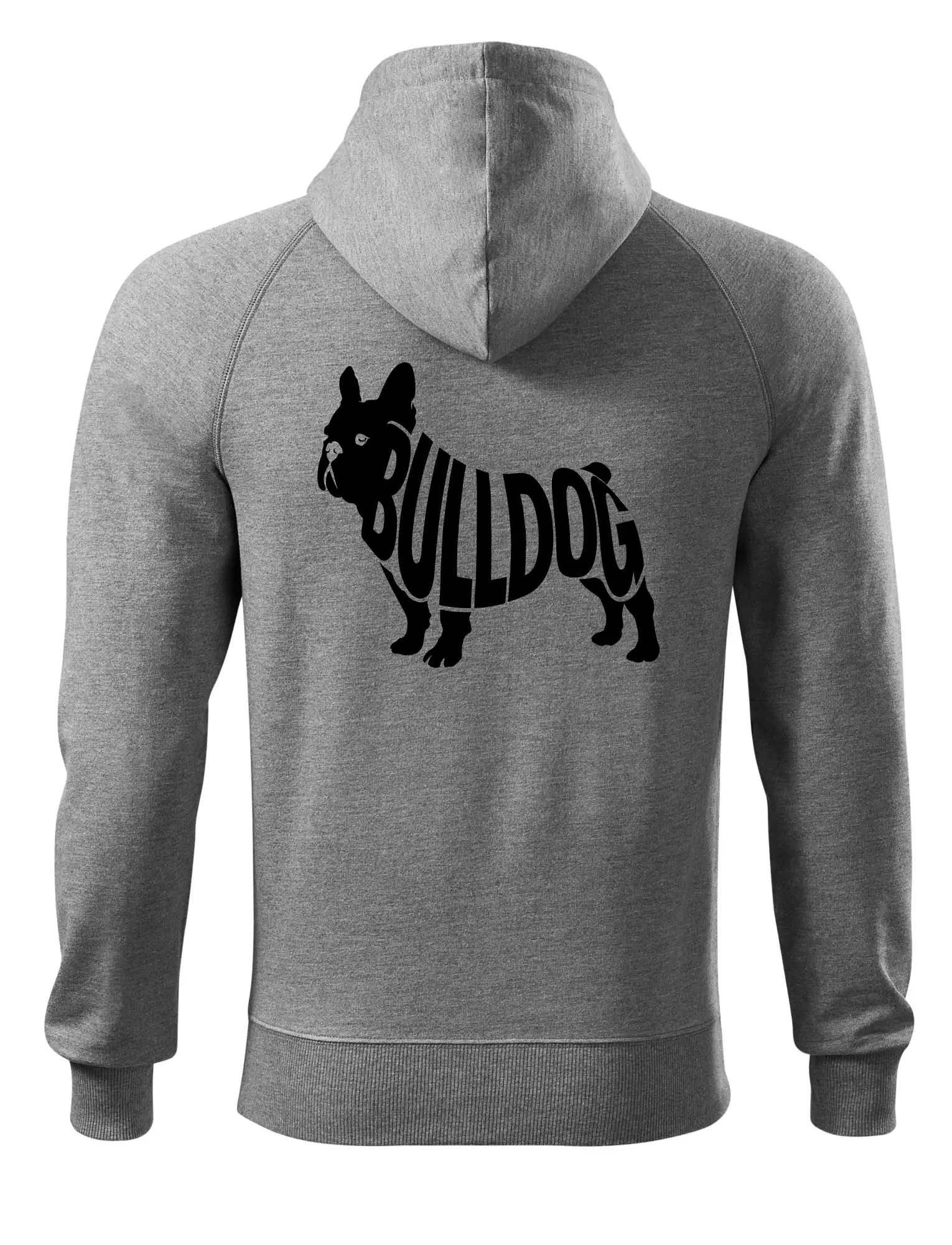 Bulldog  nápis v těle