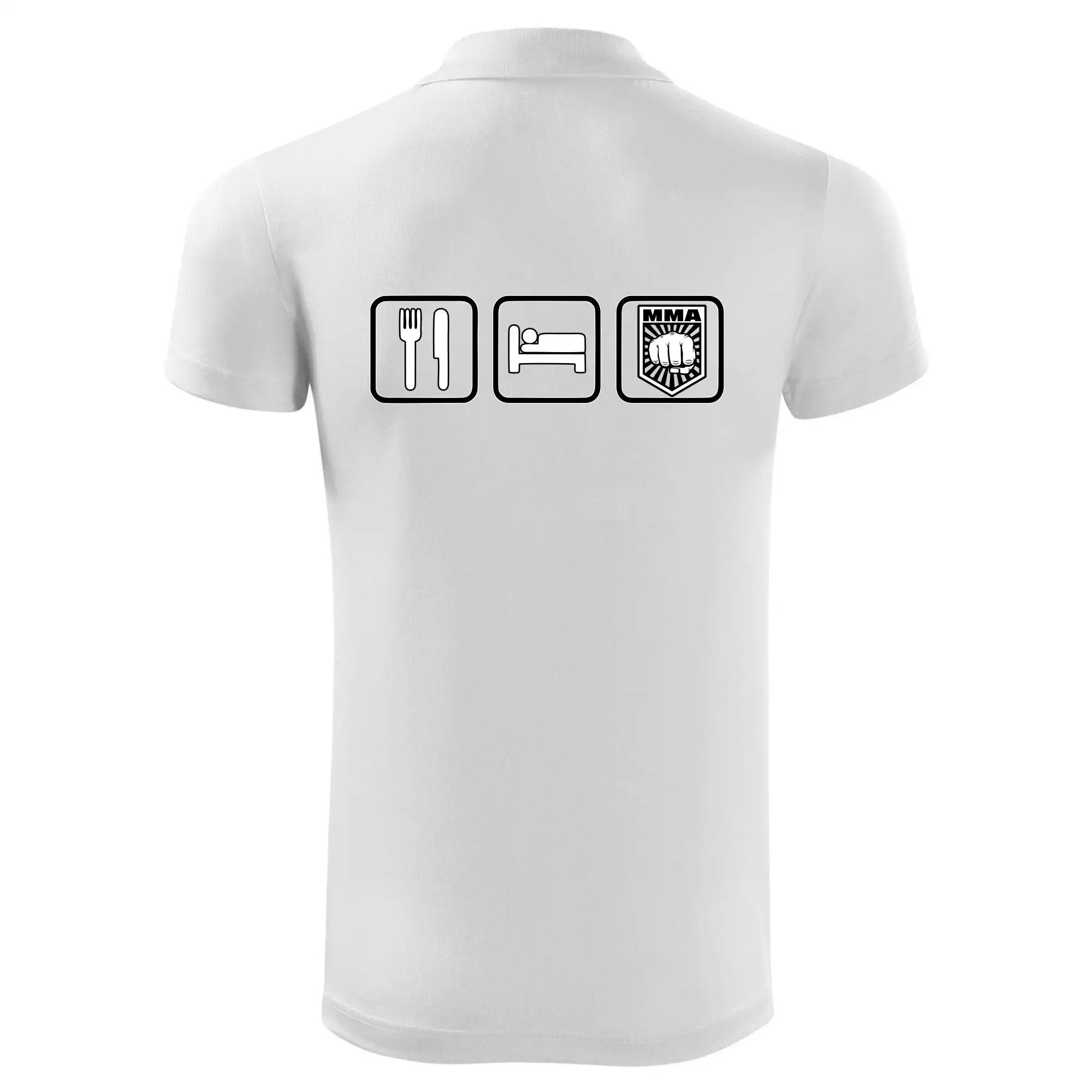 Eat sleep MMA v řádku