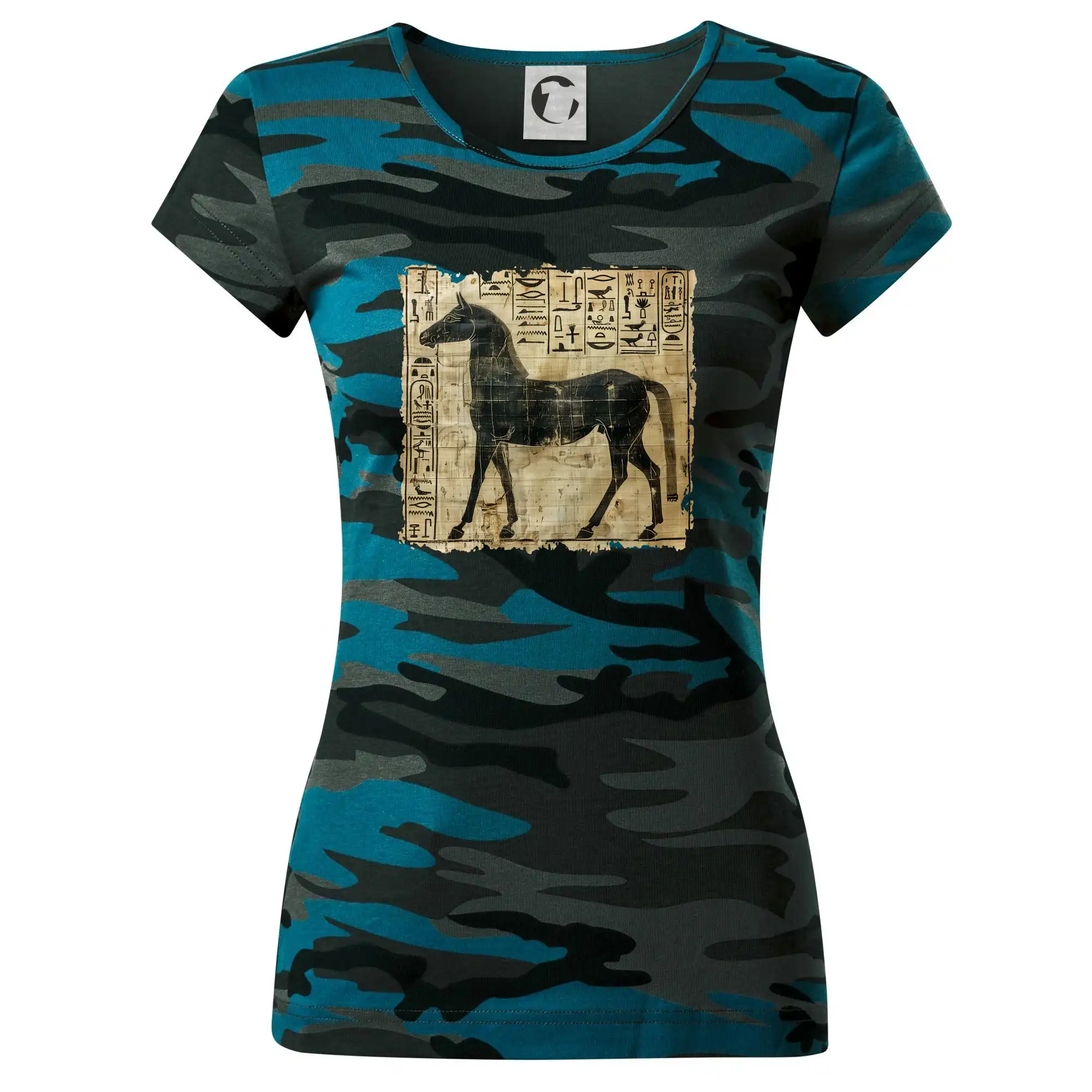 Egyptské hieroglyfy kůň