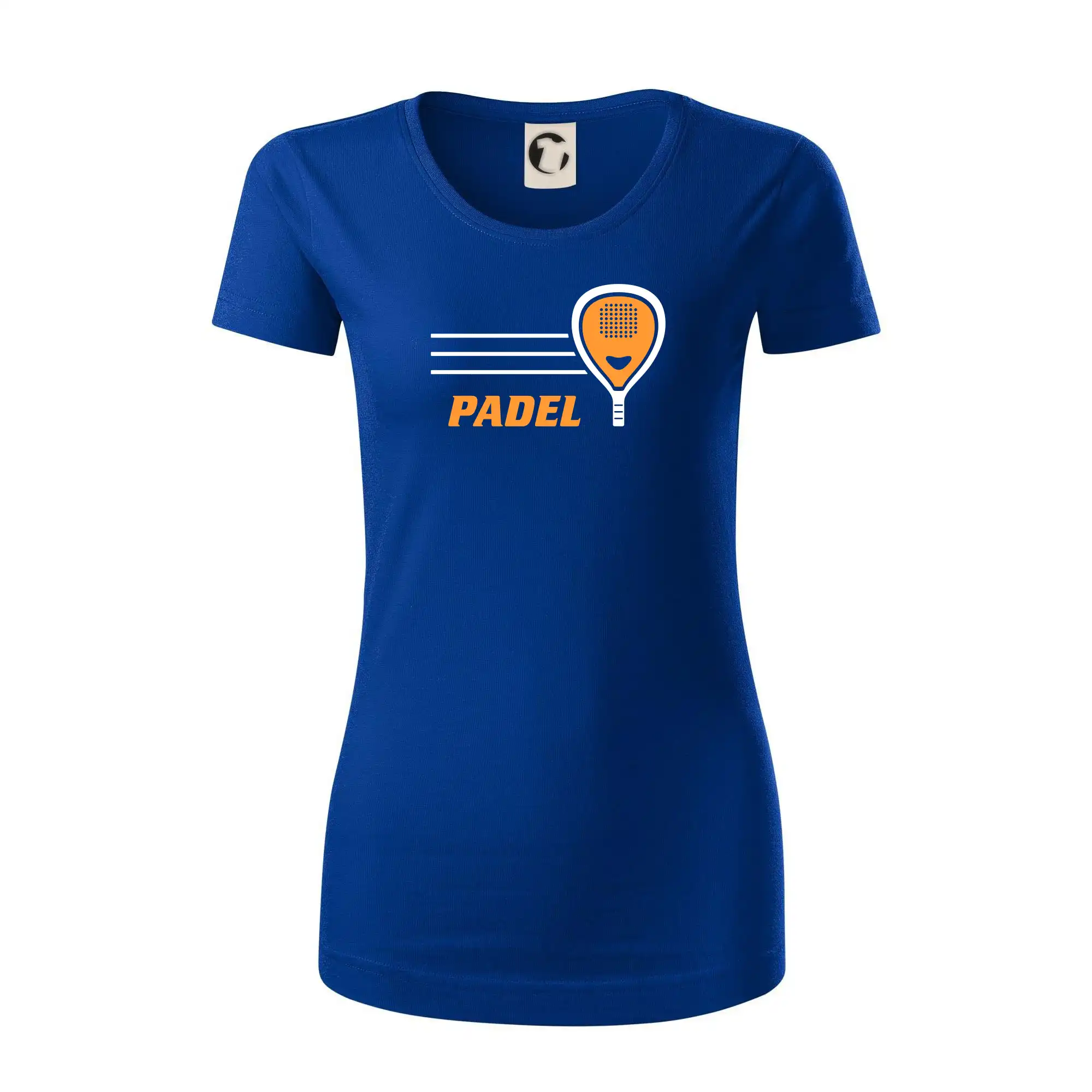 Padel - oranžová raketa