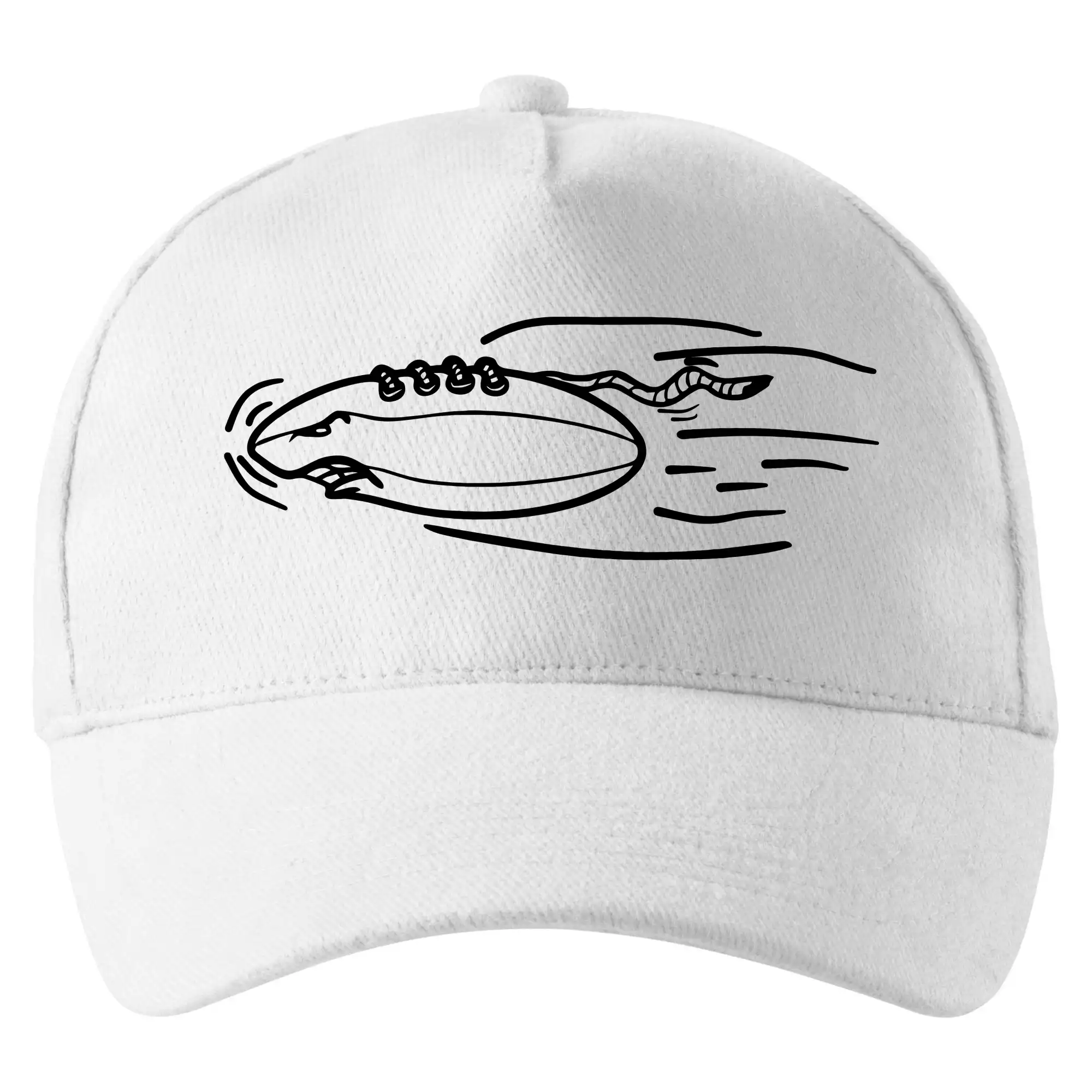 Americký fotbal letící míč