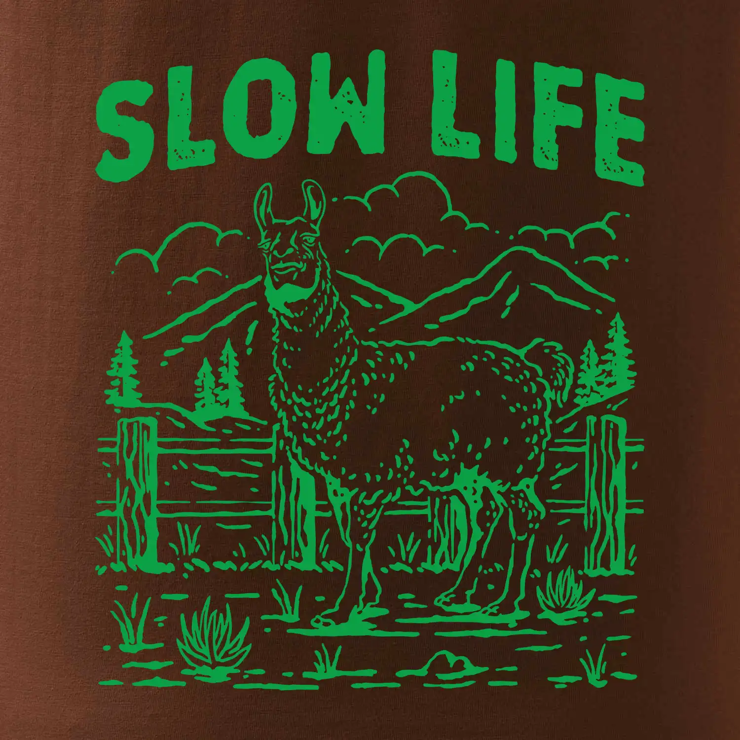 Slow Life Lama