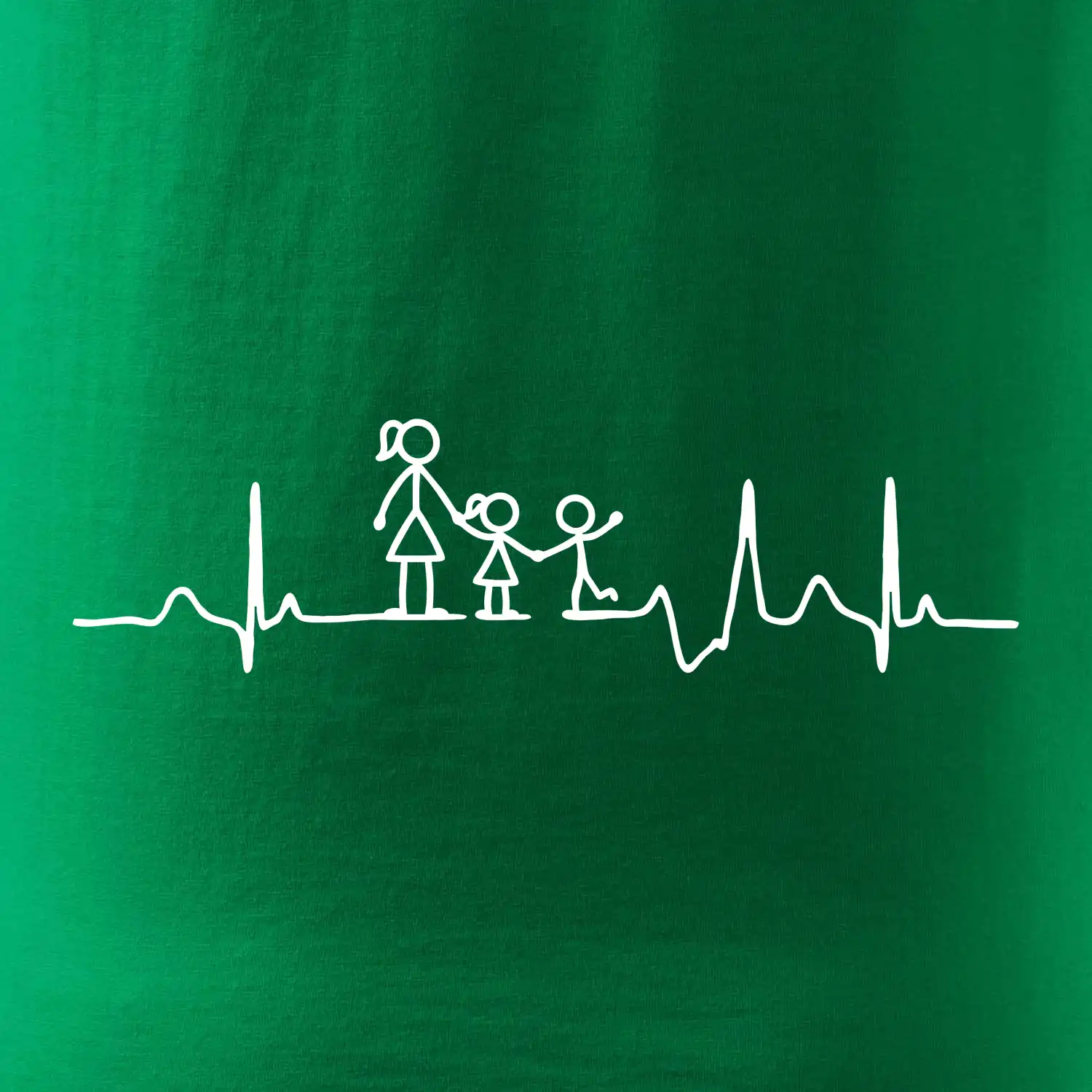 Ekg maminka a holka + kluk