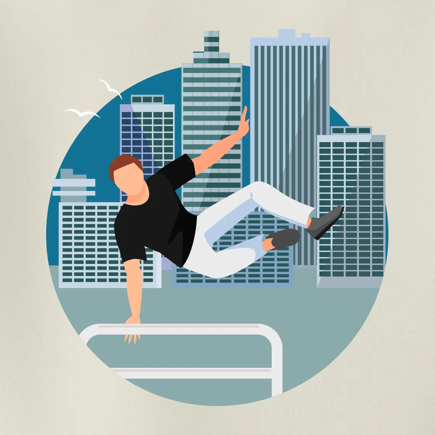Parkour ve městě