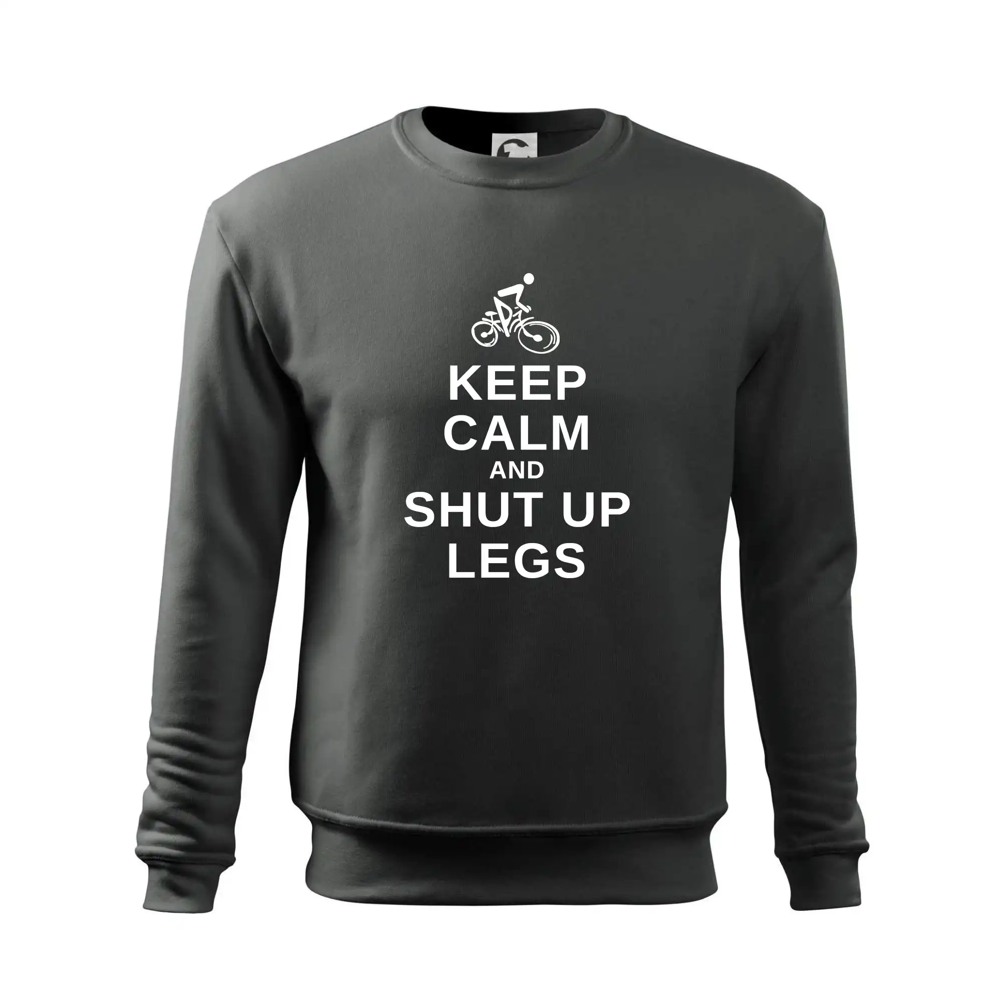 Tričko ako darček pre cyklistu - Keep calm and shut your legs - Mikina Essential detská