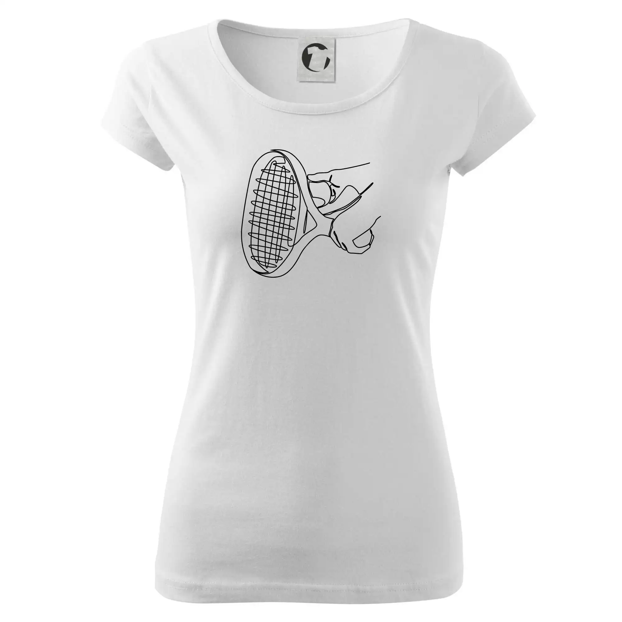 Tenisová raketa jednim tahem