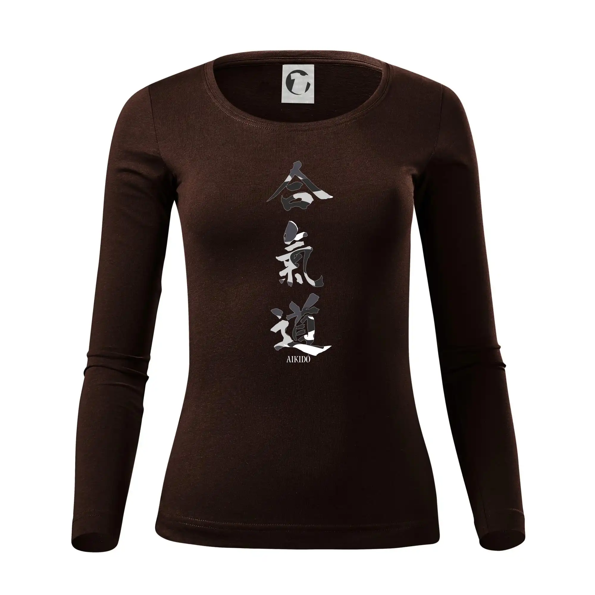 Aikidó maskáčový nápis