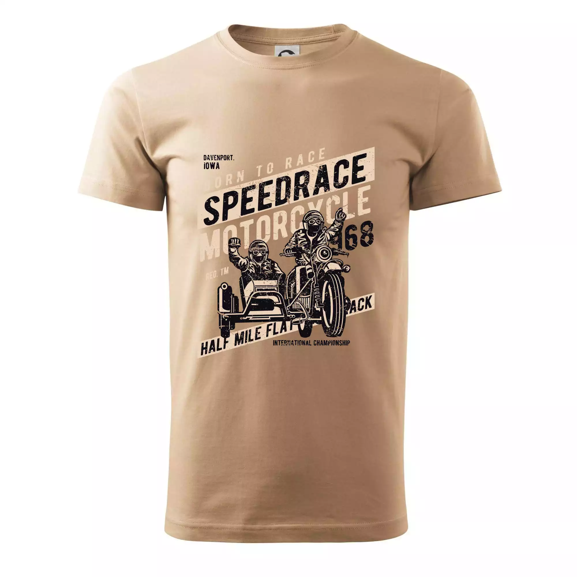Speedrace motrcycle half mile