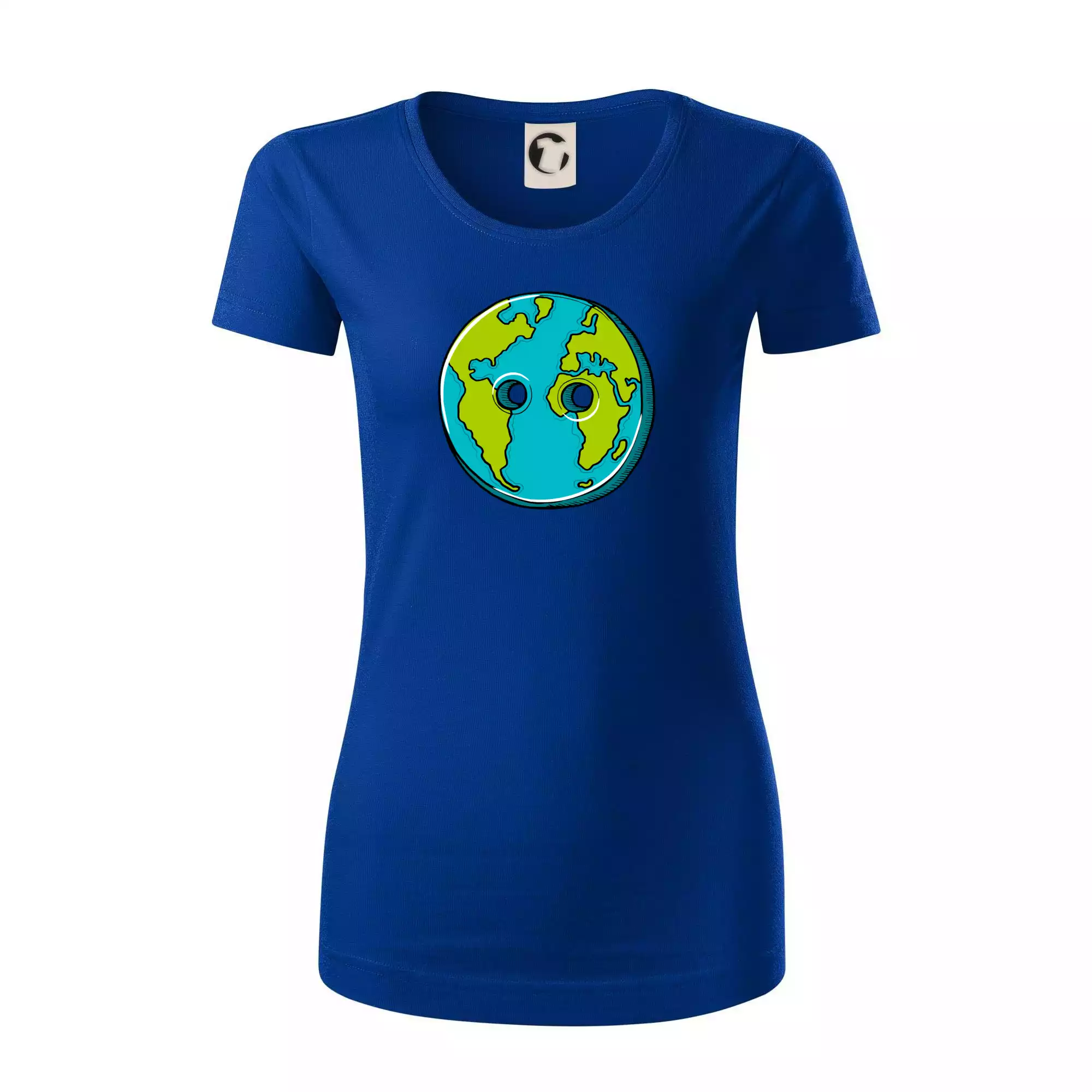 Planeta země knoflík (Pecka design)